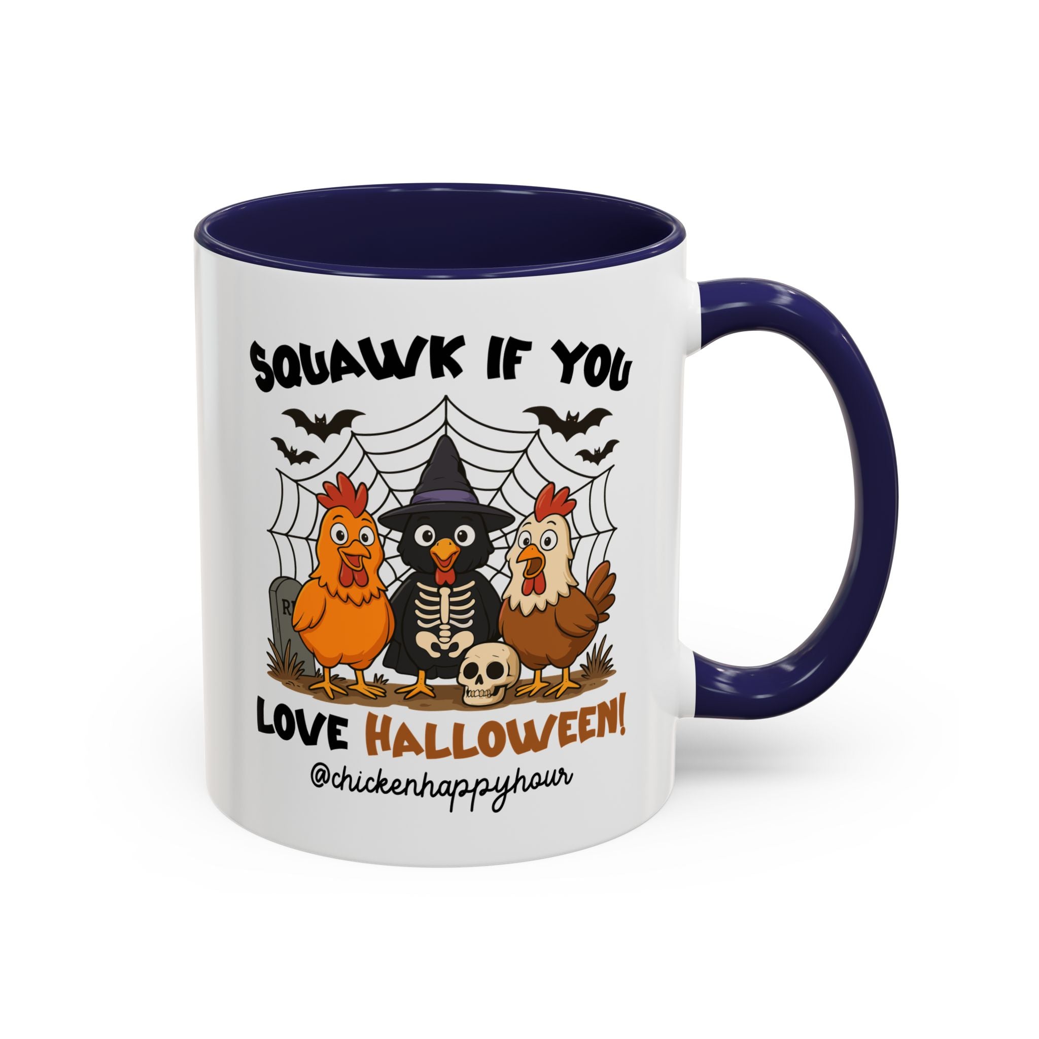 Squawk if you Love Halloween Coffee Mug