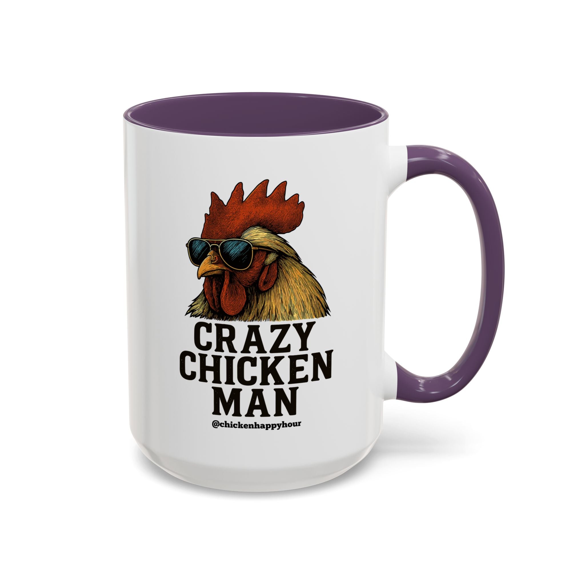 Crazy Chicken Man Coffee Mug