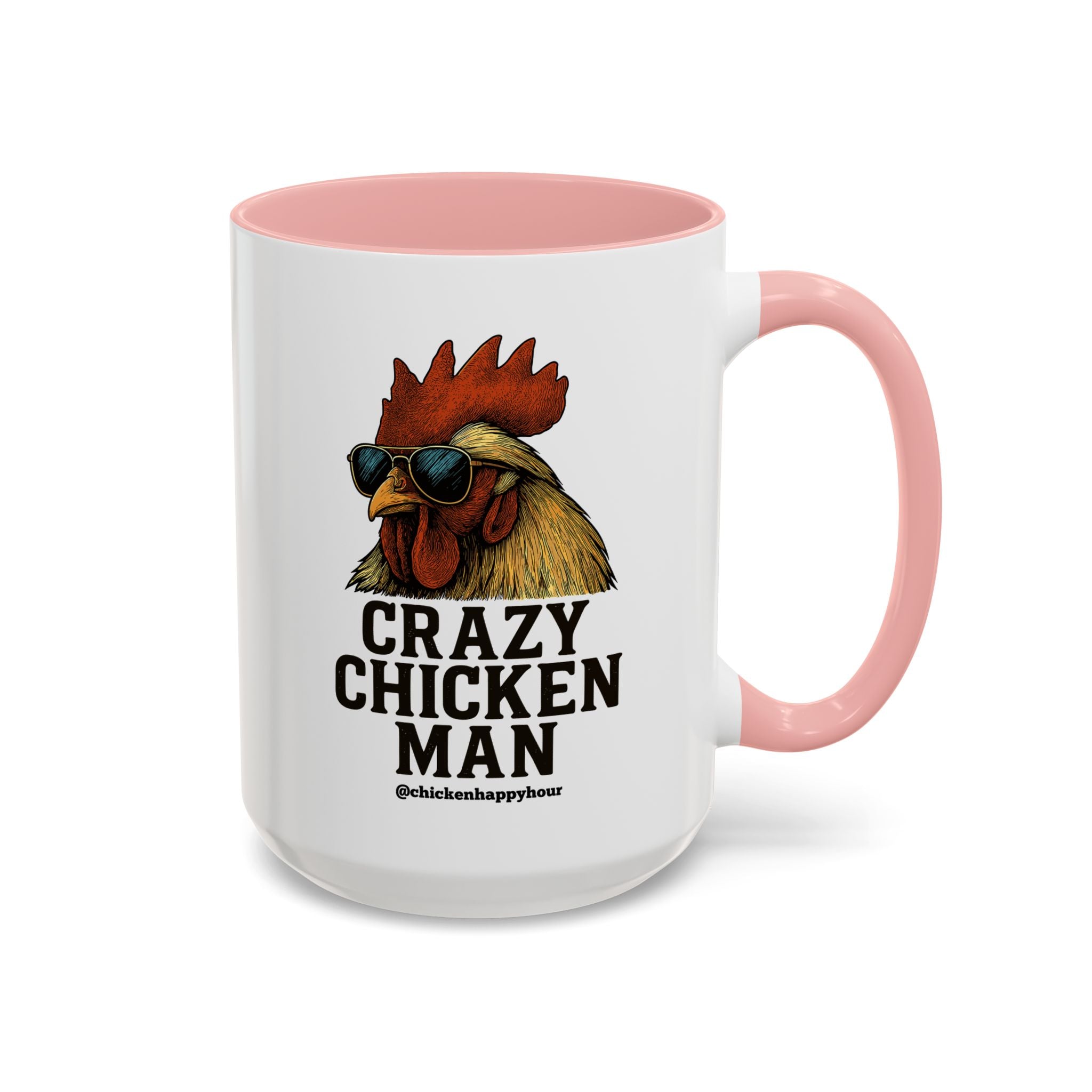 Crazy Chicken Man Coffee Mug