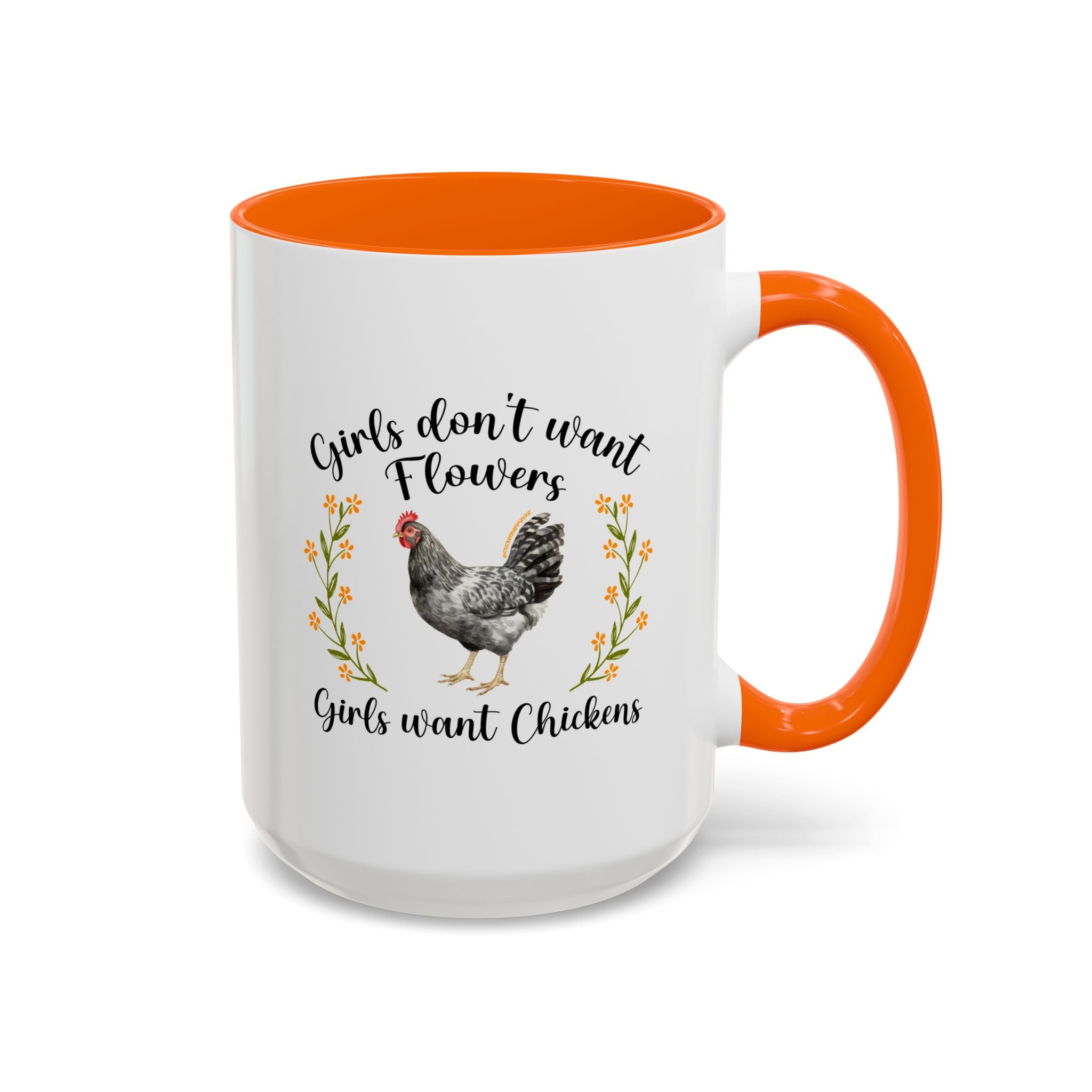 Girls Want Chickens Coffee Mug