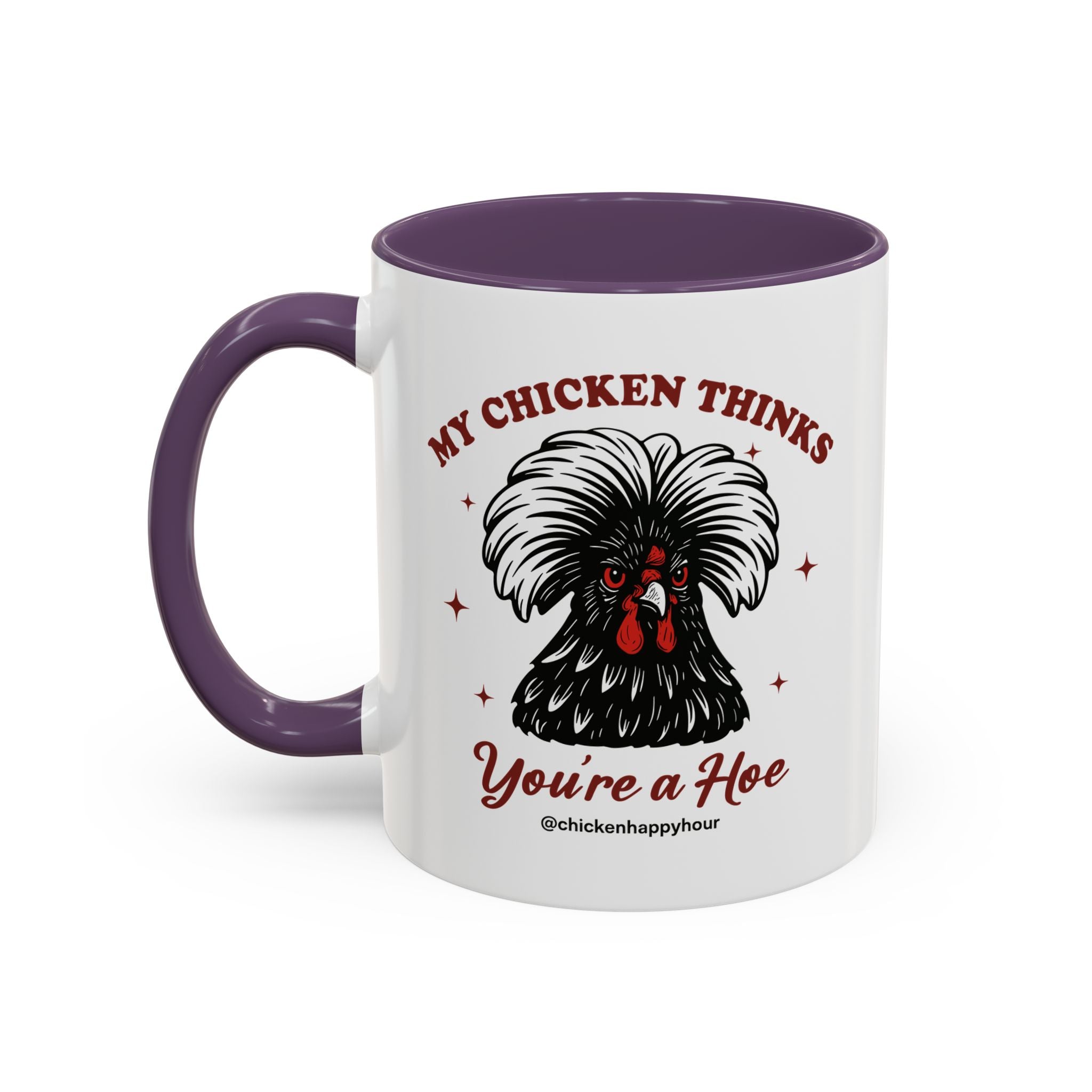 My Chicken Thinks Coffee Mug