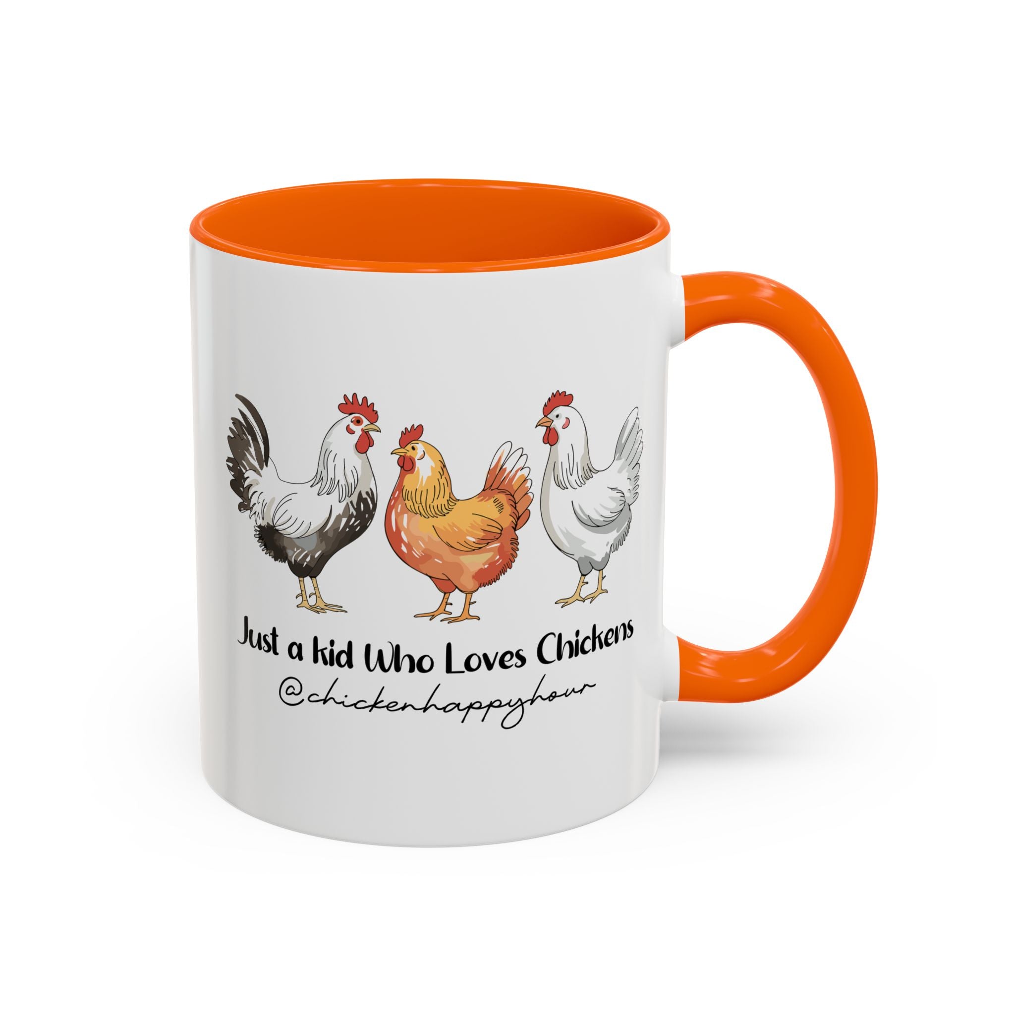 Just a kid Who Loves Chickens Coffee Mug