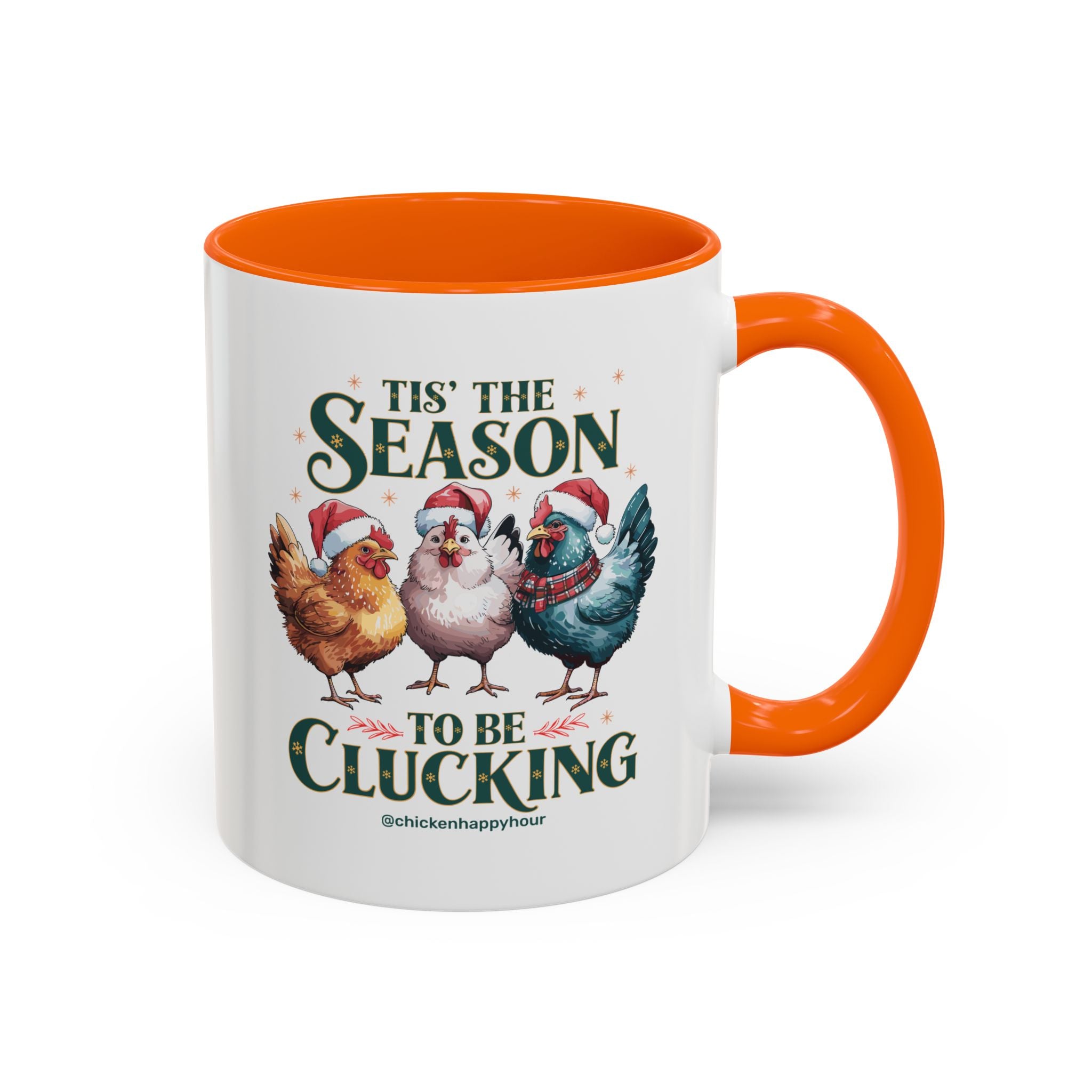 Tis The Season To Be Clucking Coffee Mug