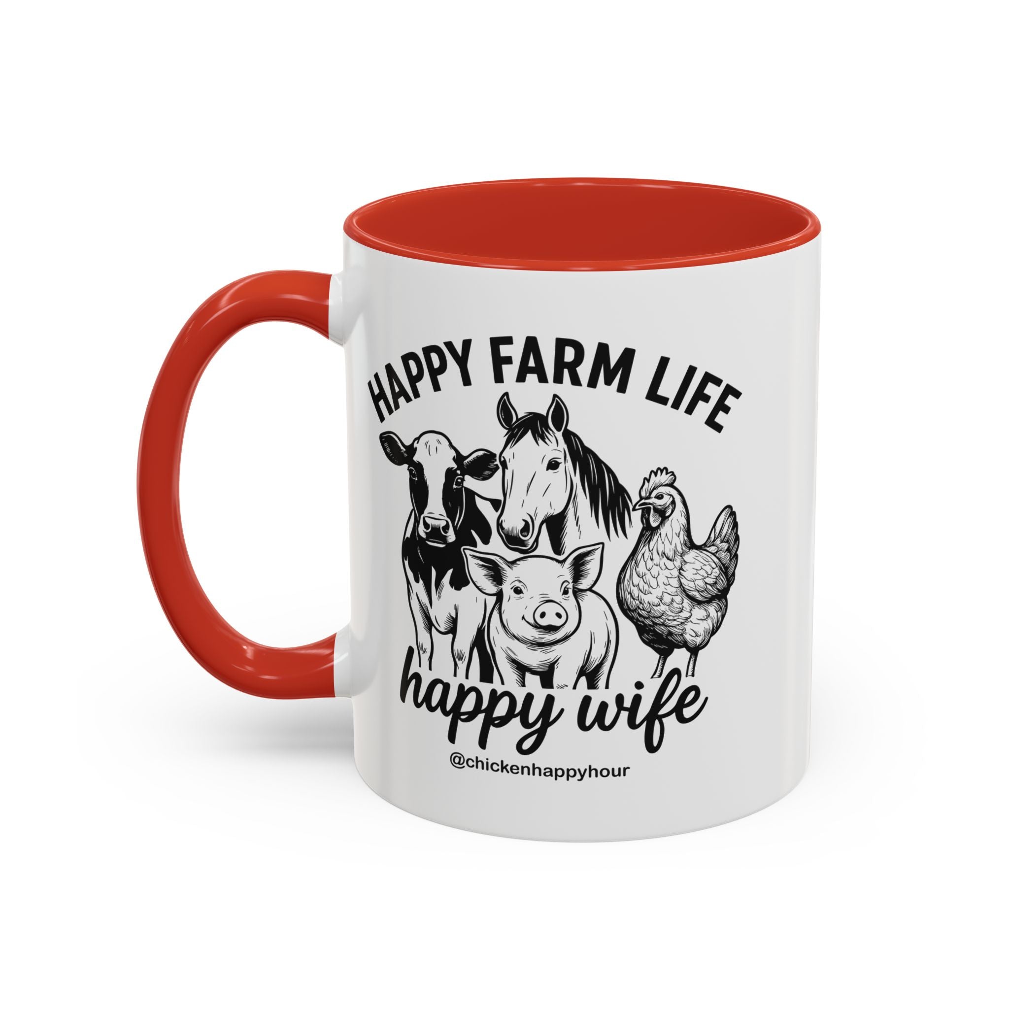 Happy Farm Life Happy Wife 01 Coffee Mug