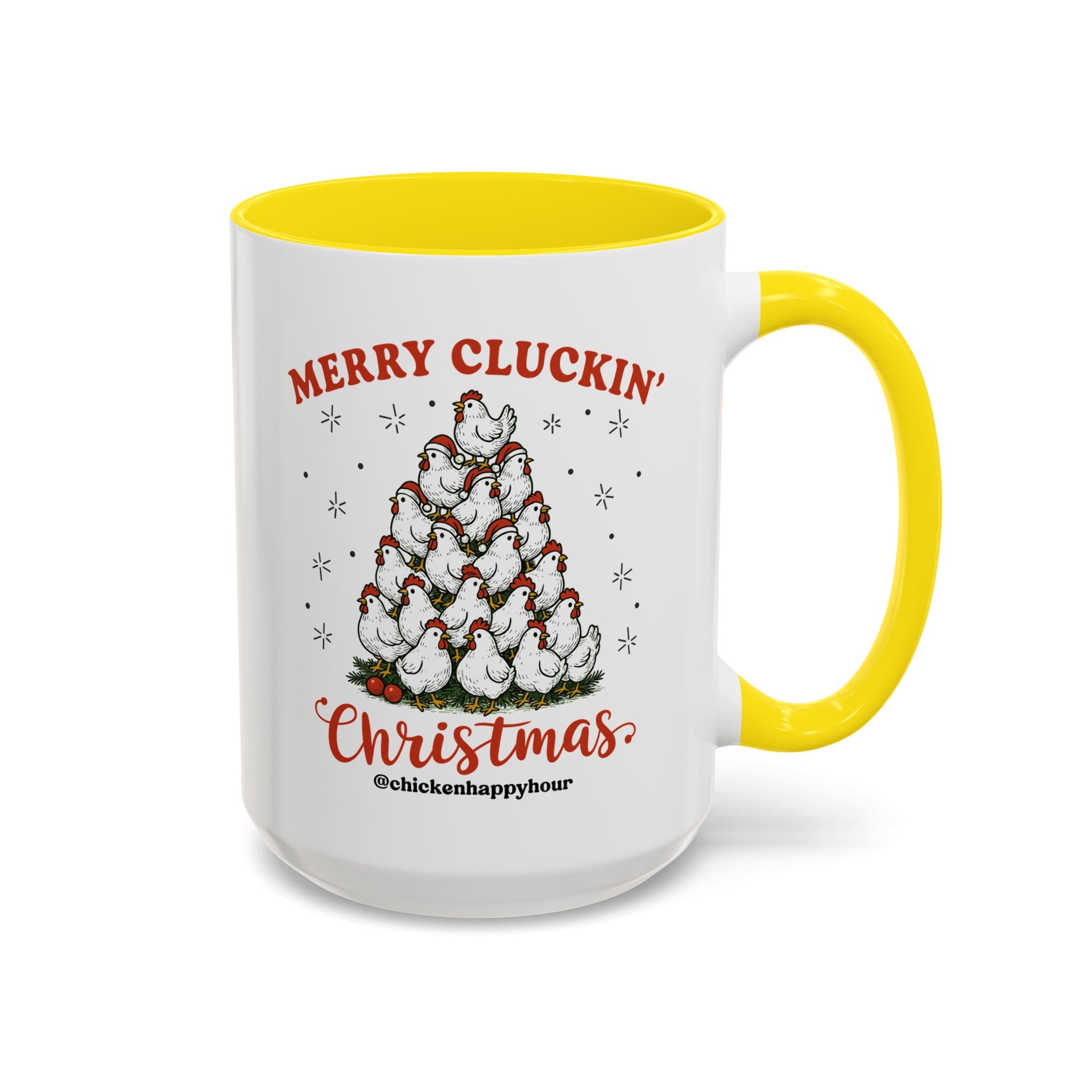 Merry Cluckin' Coffee Mug