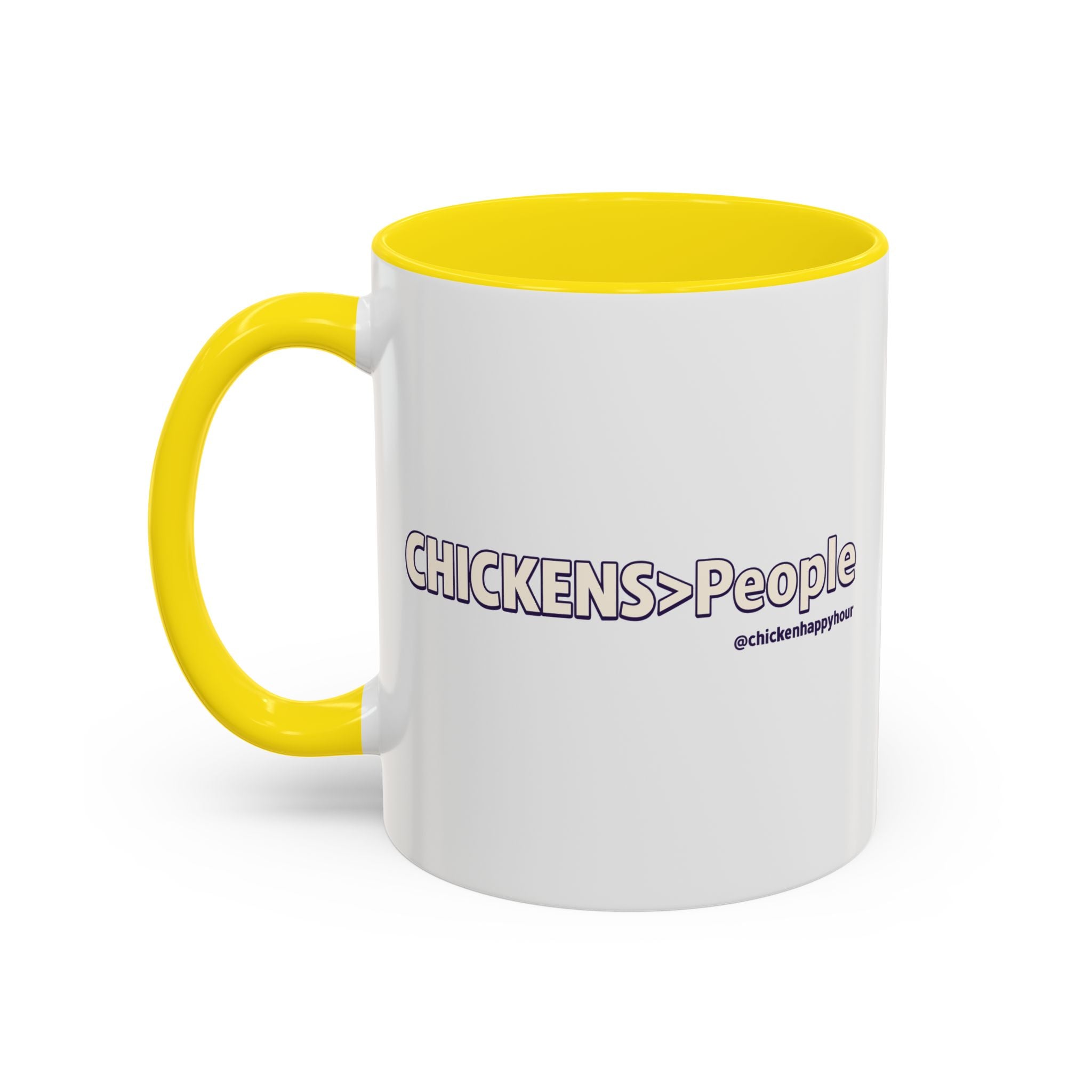 CHICKENS People Coffee Mug