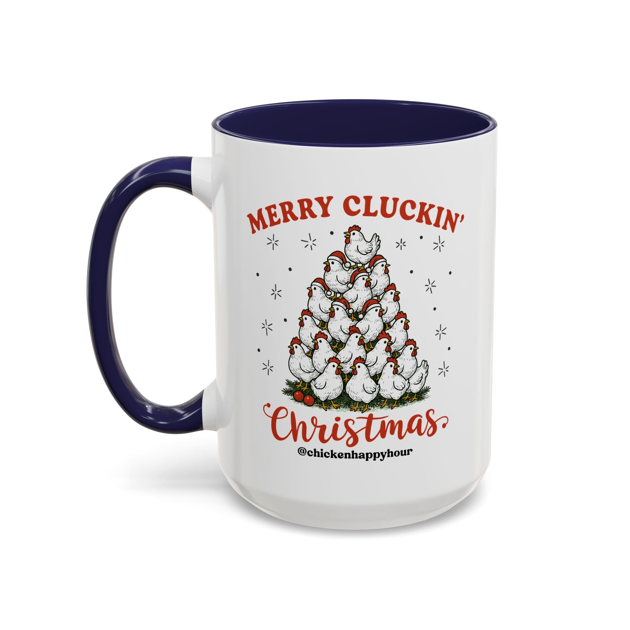 Merry Cluckin' Coffee Mug