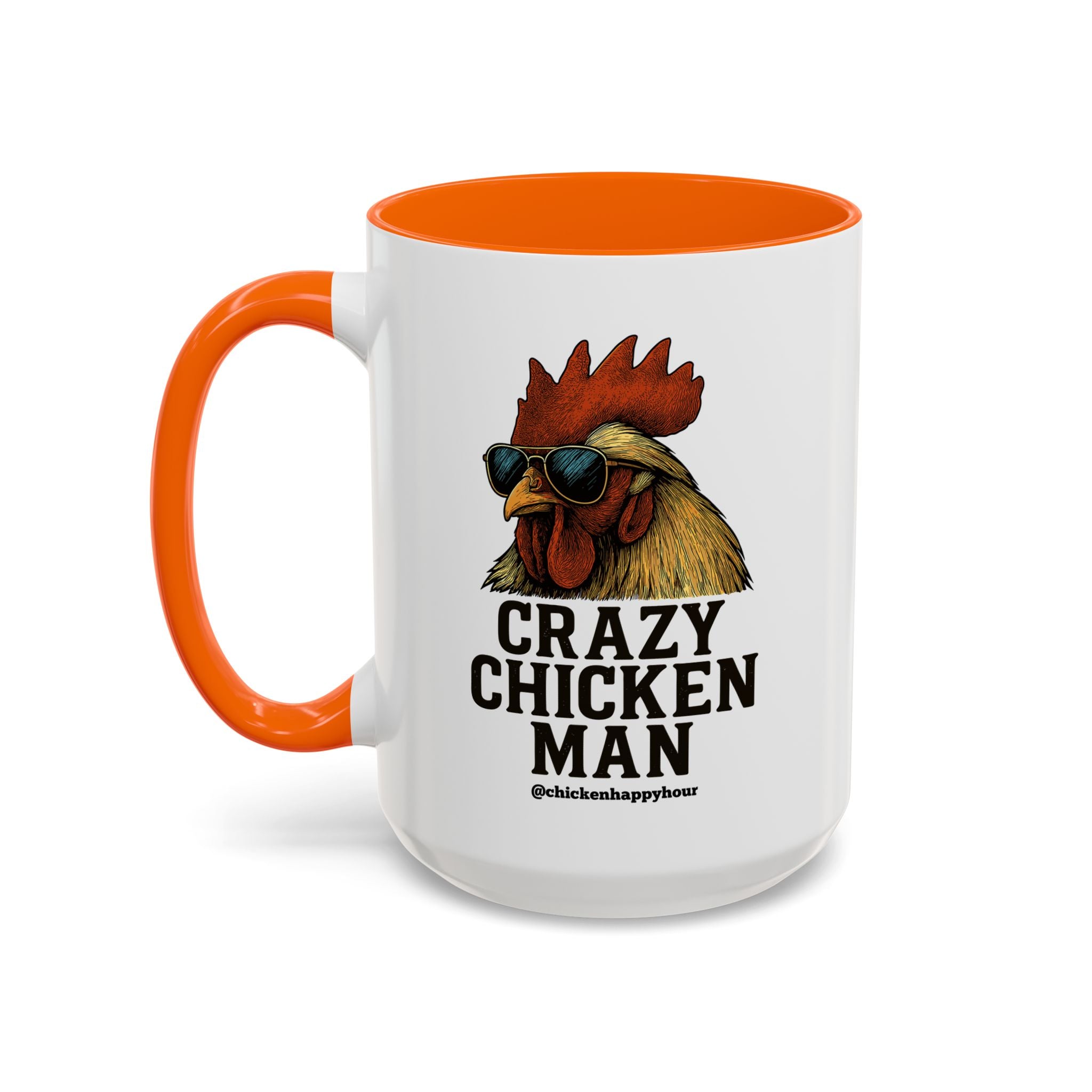 Crazy Chicken Man Coffee Mug