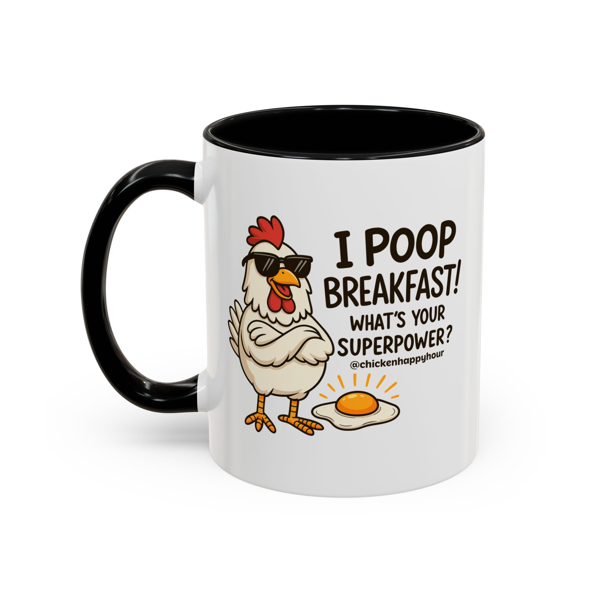 I Poop Breakfast Coffee Mug