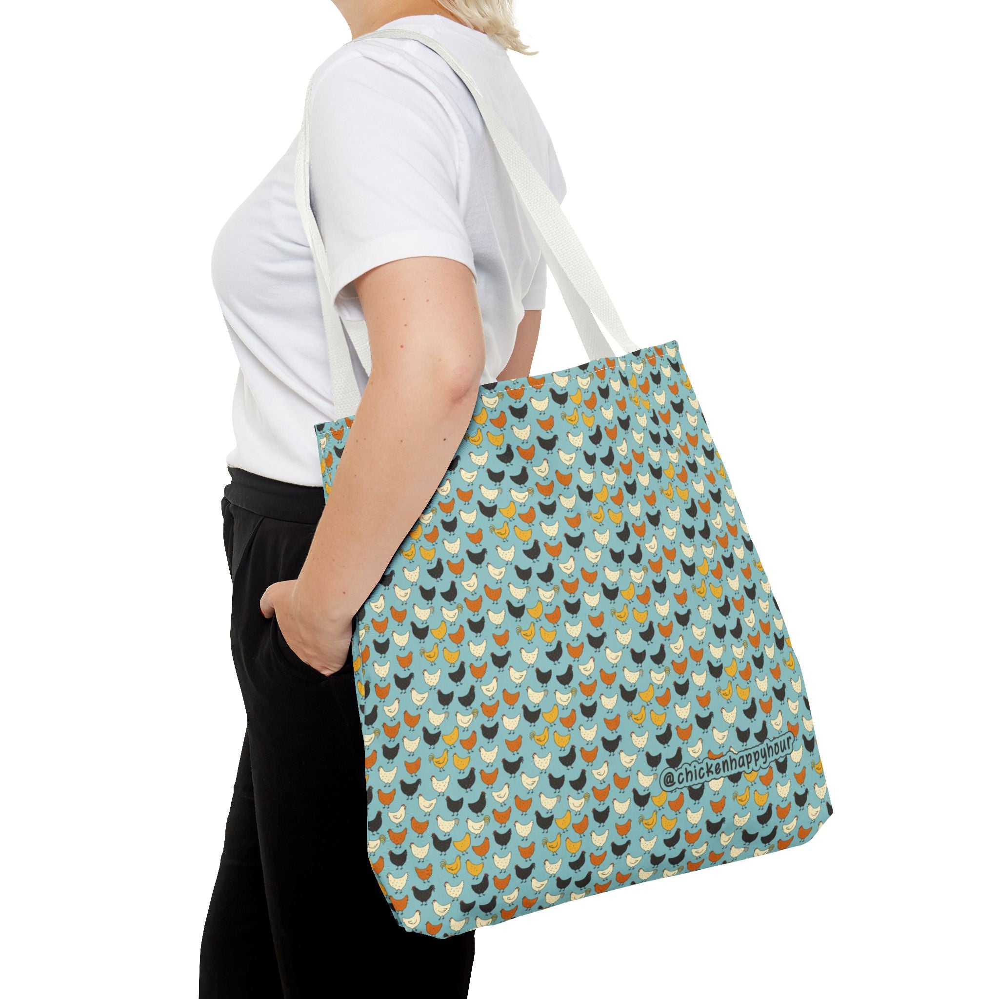 Chickens Pattern 2 Tote Bag