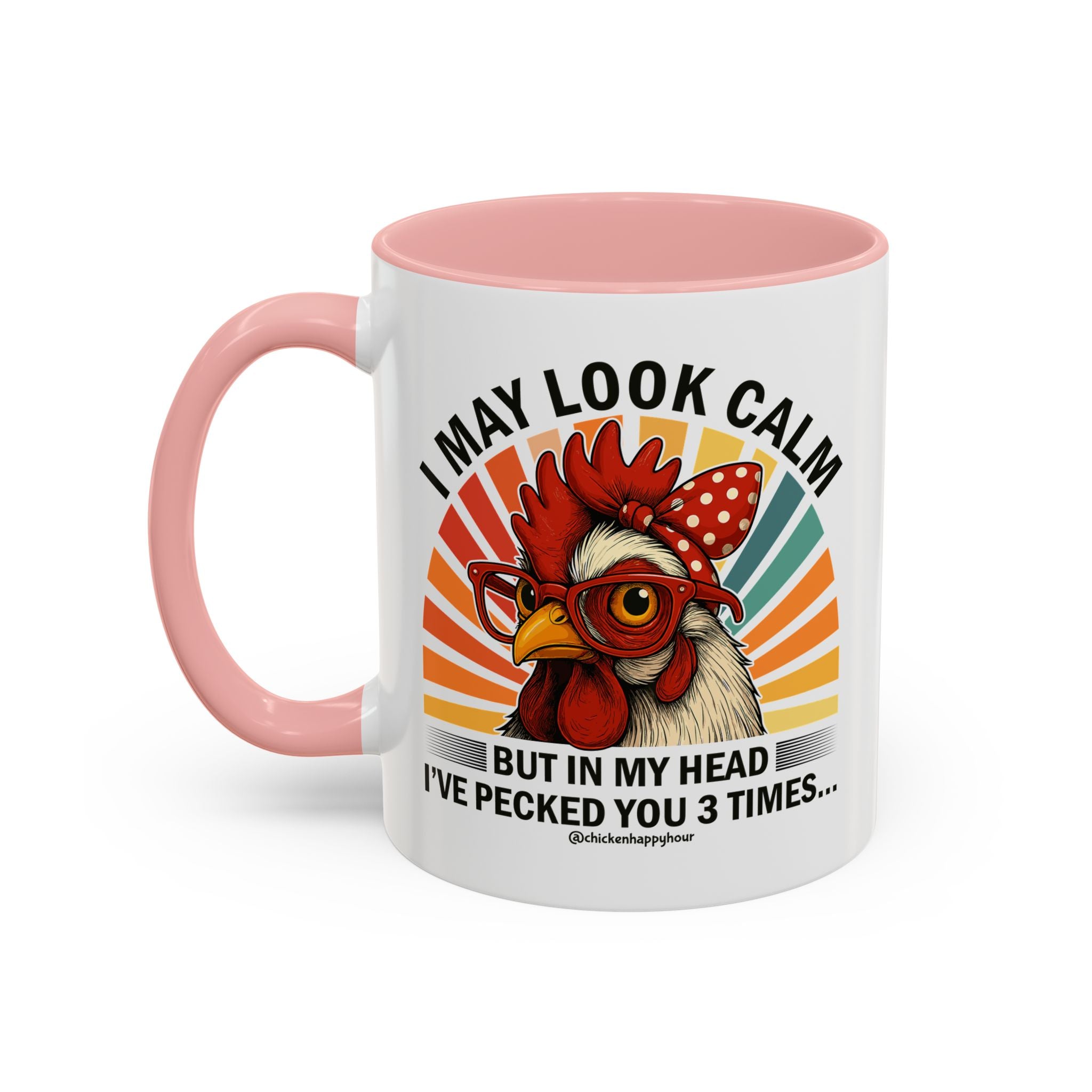 I May Look Calm Coffee Mug