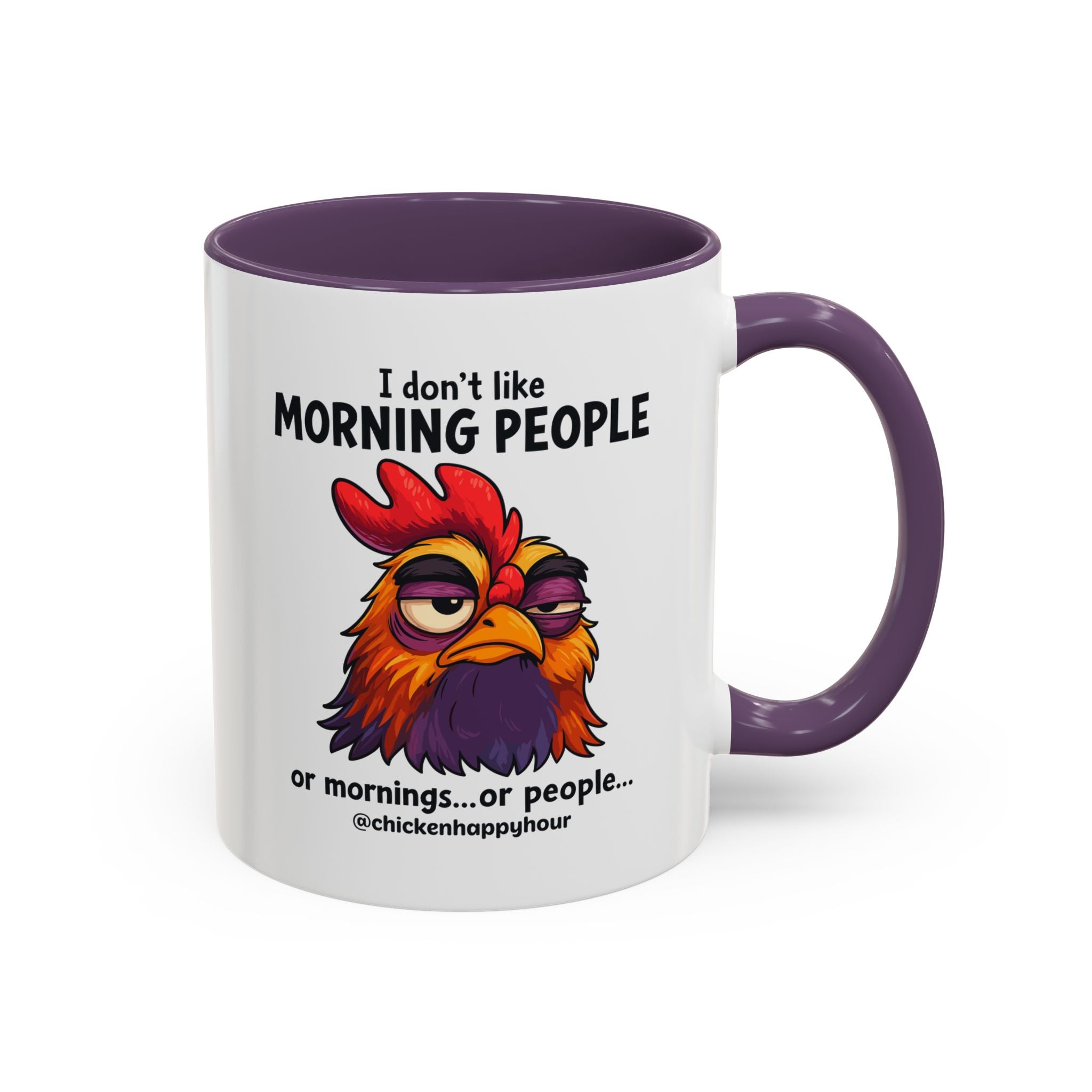 I Don't Like Morning People Coffee Mug