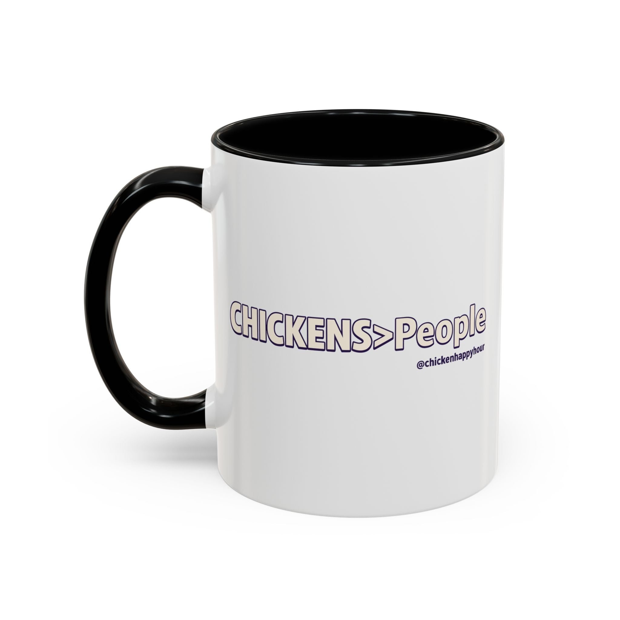 CHICKENS People Coffee Mug
