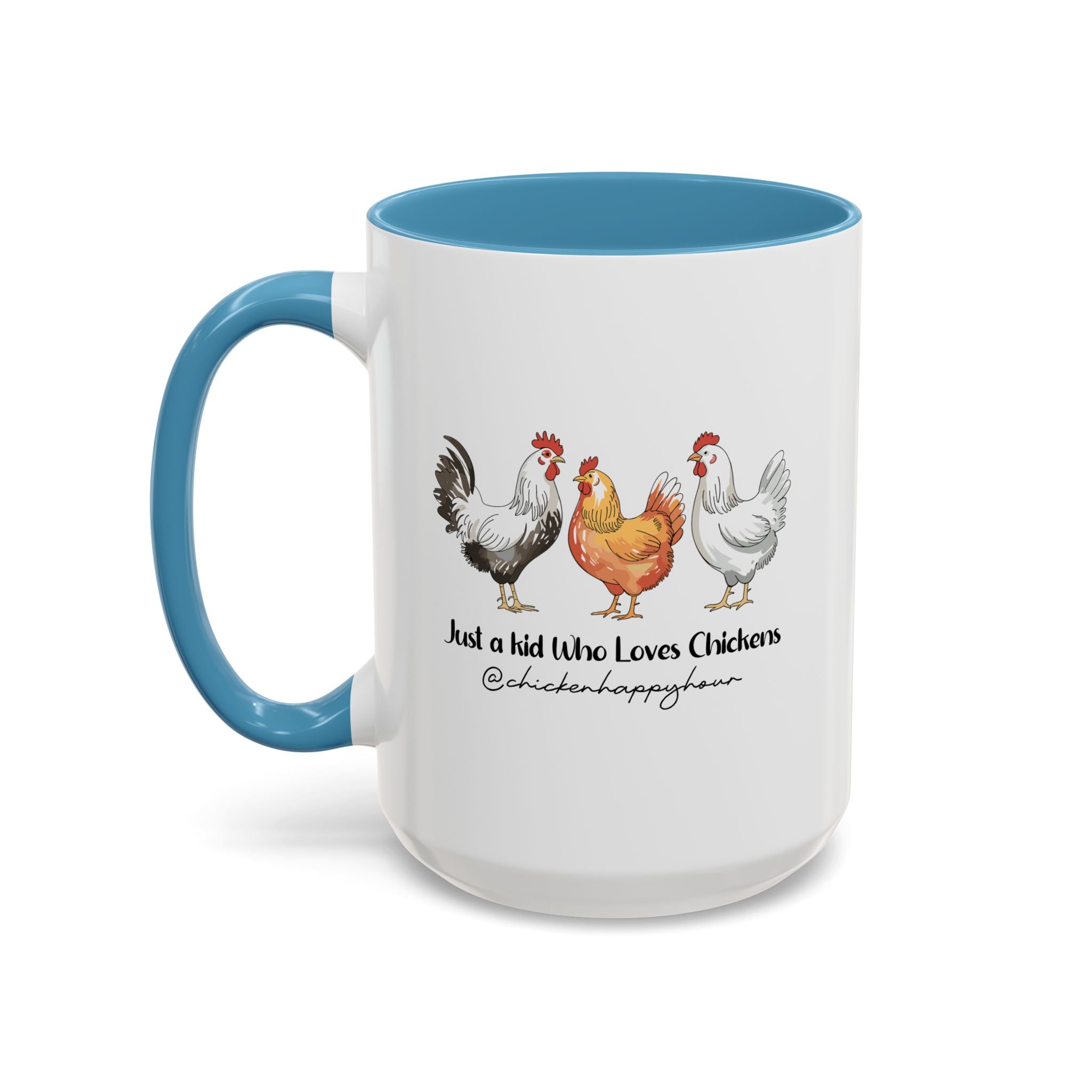 Just a kid Who Loves Chickens Coffee Mug