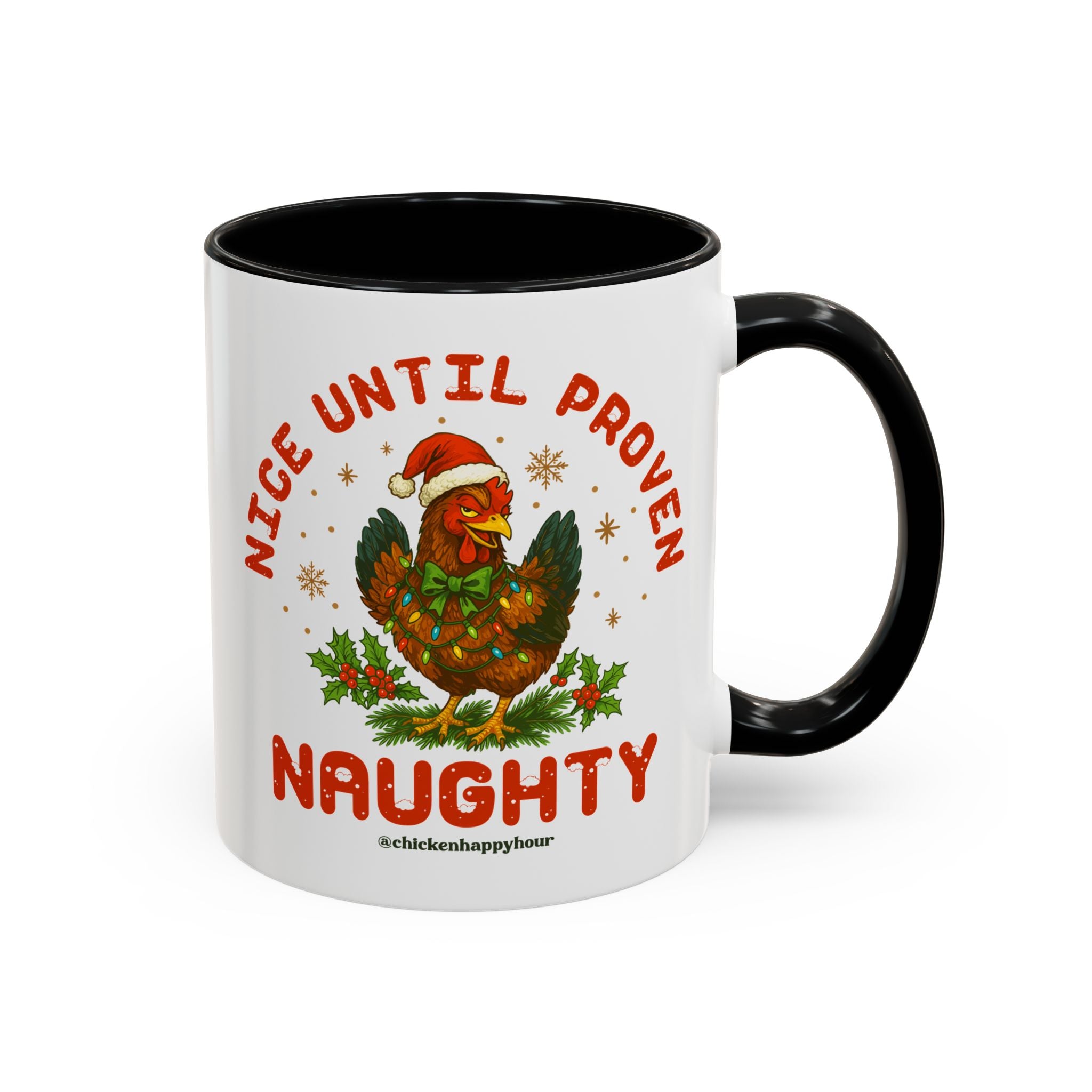 Nice Until Proven Naughty Coffee Mug