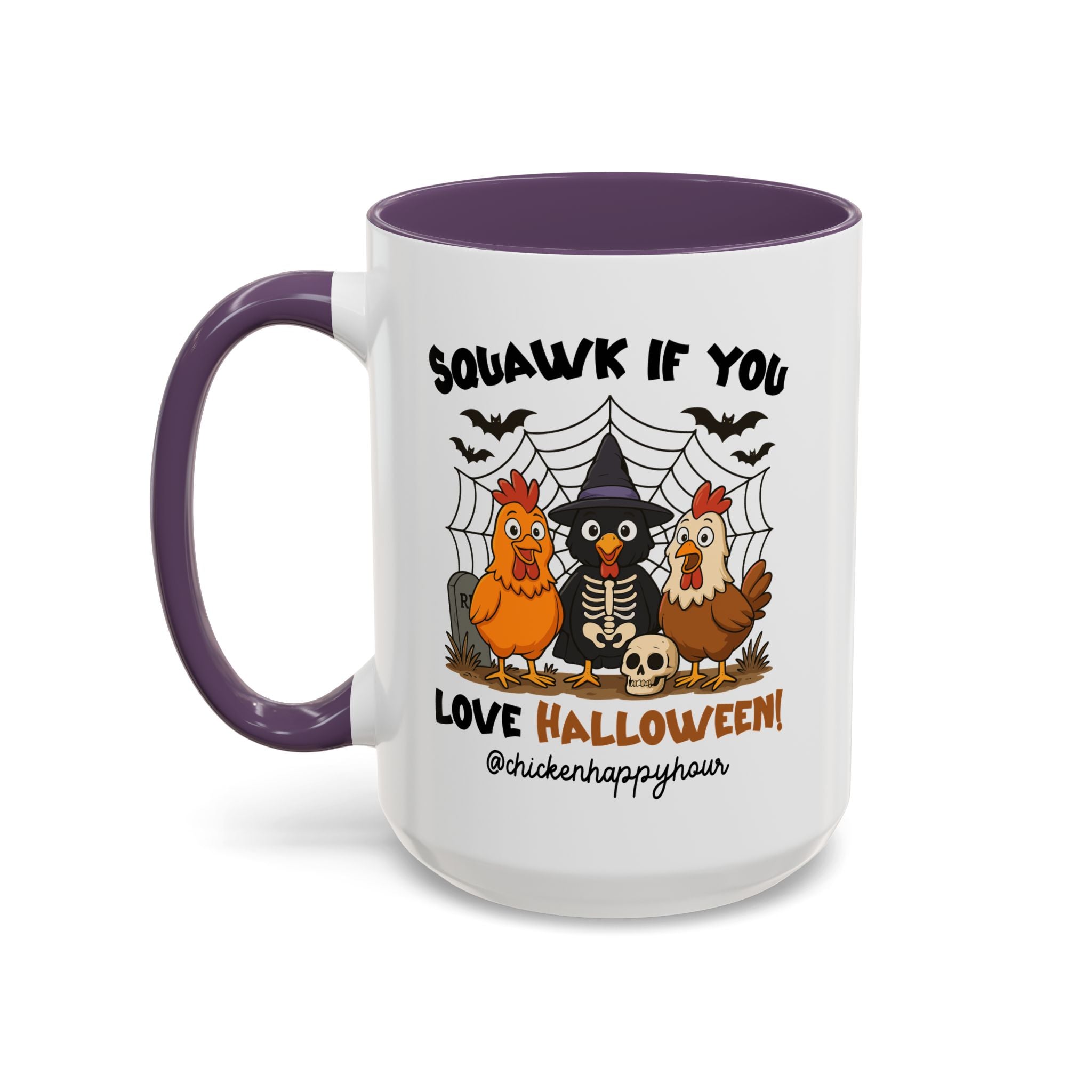 Squawk if you Love Halloween Coffee Mug