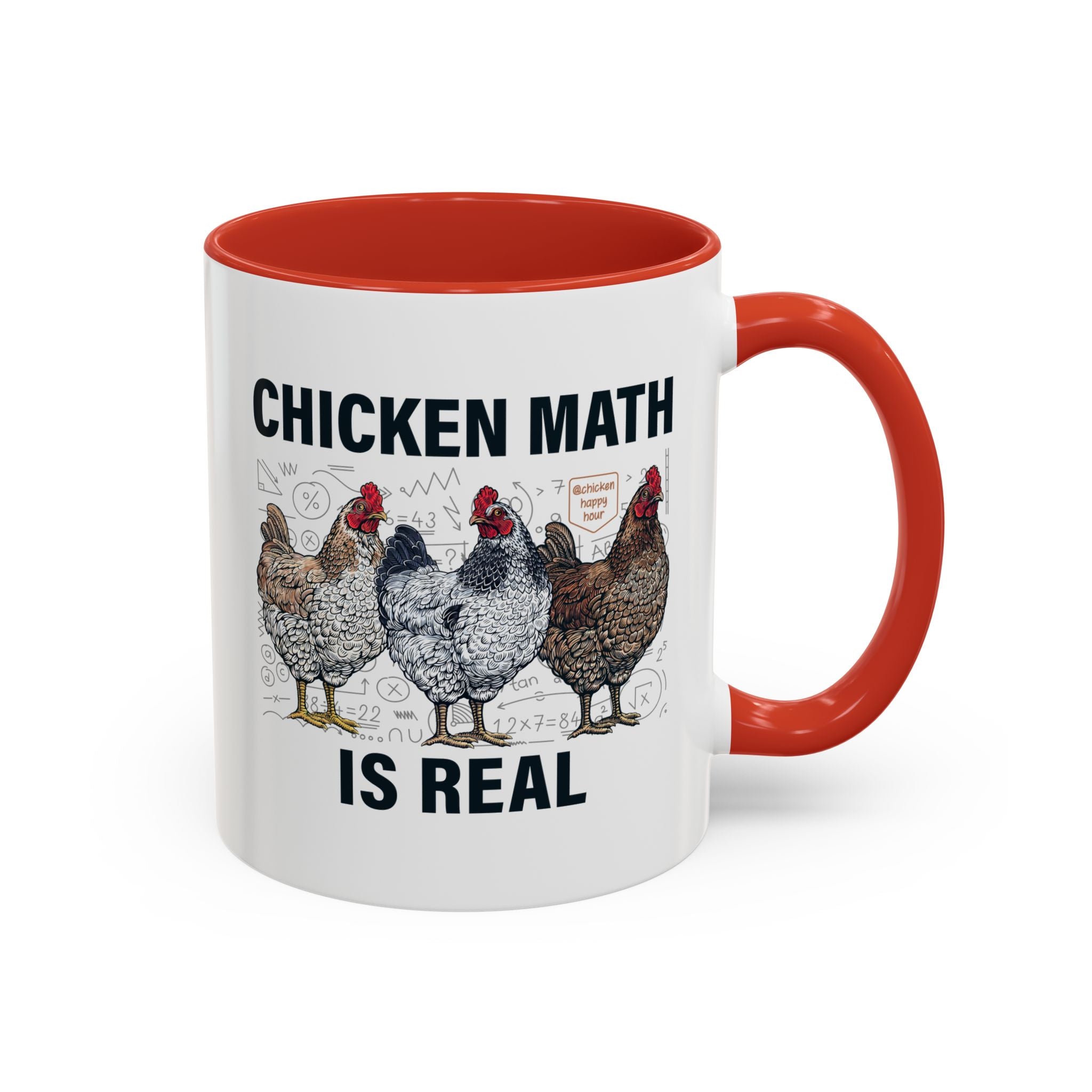 Chicken Math is Real Coffee Mug