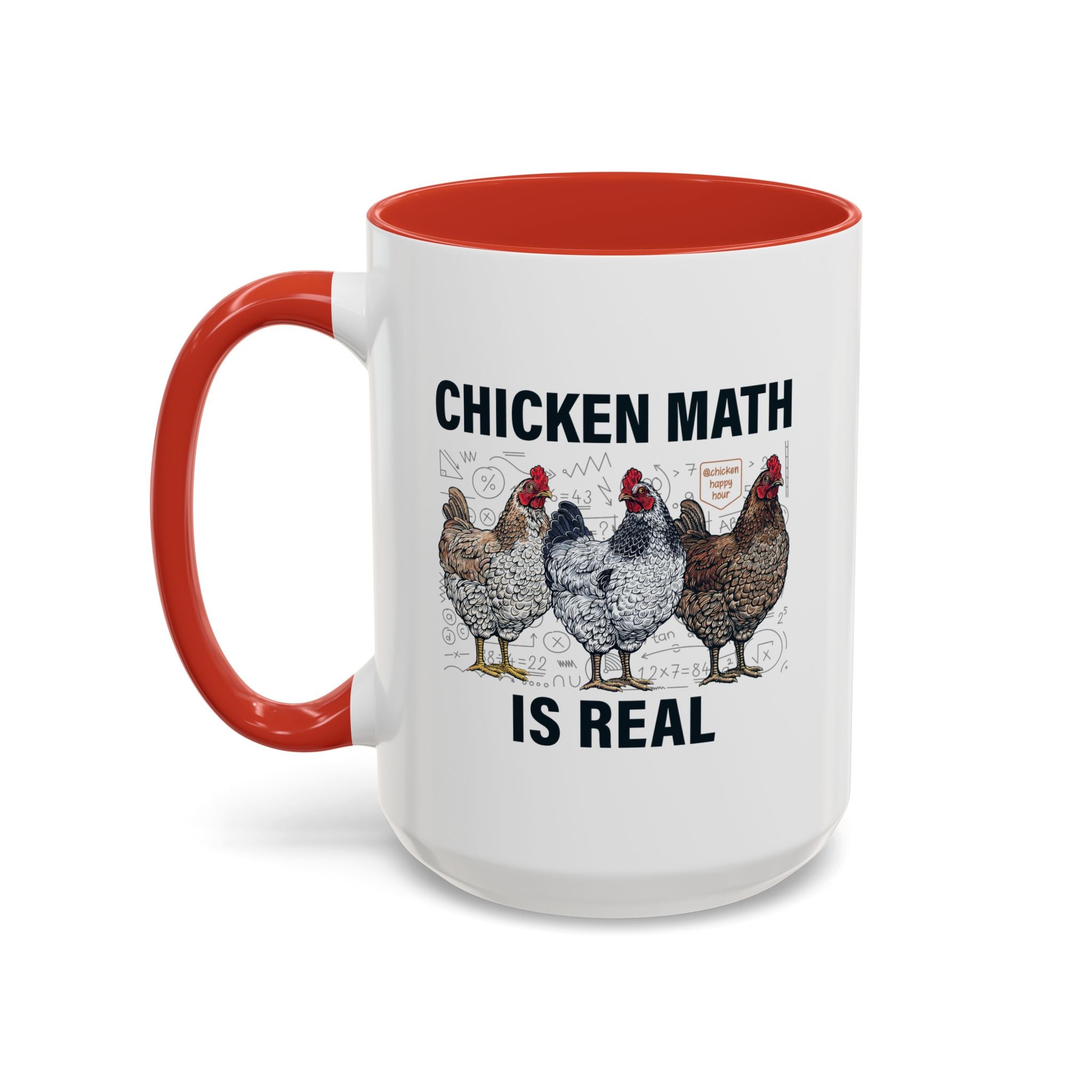 Chicken Math is Real Coffee Mug