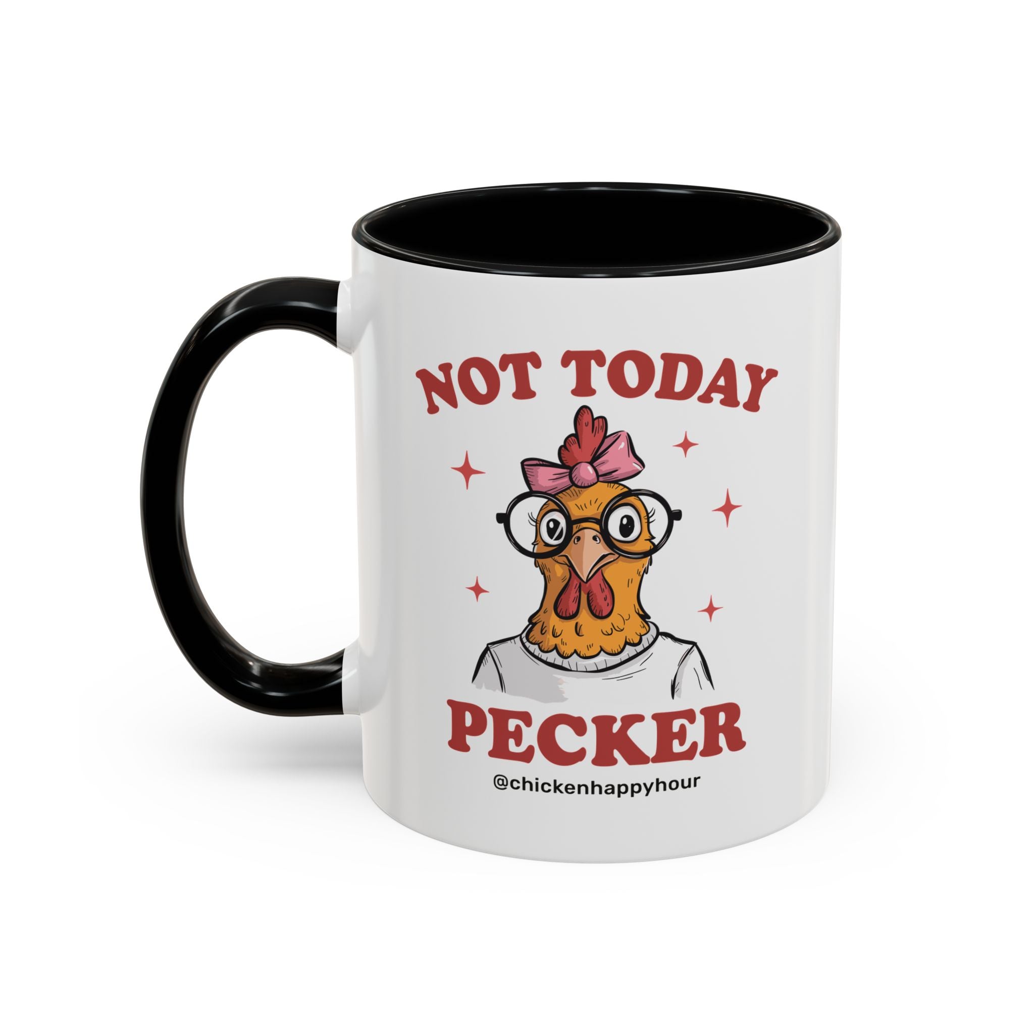 Not Today Pecker Coffee Mug