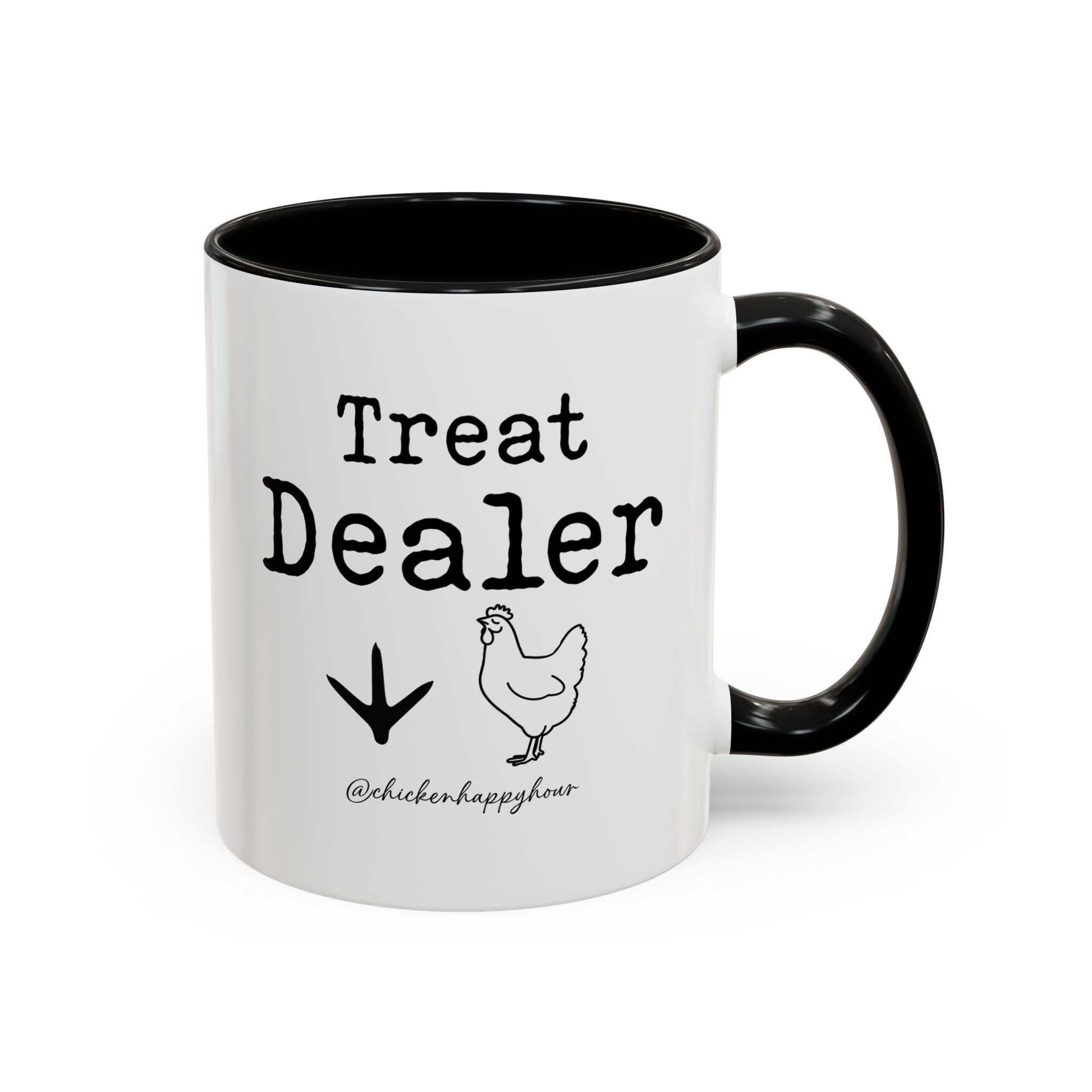 Treat Dealer with Chicken Coffee Mug