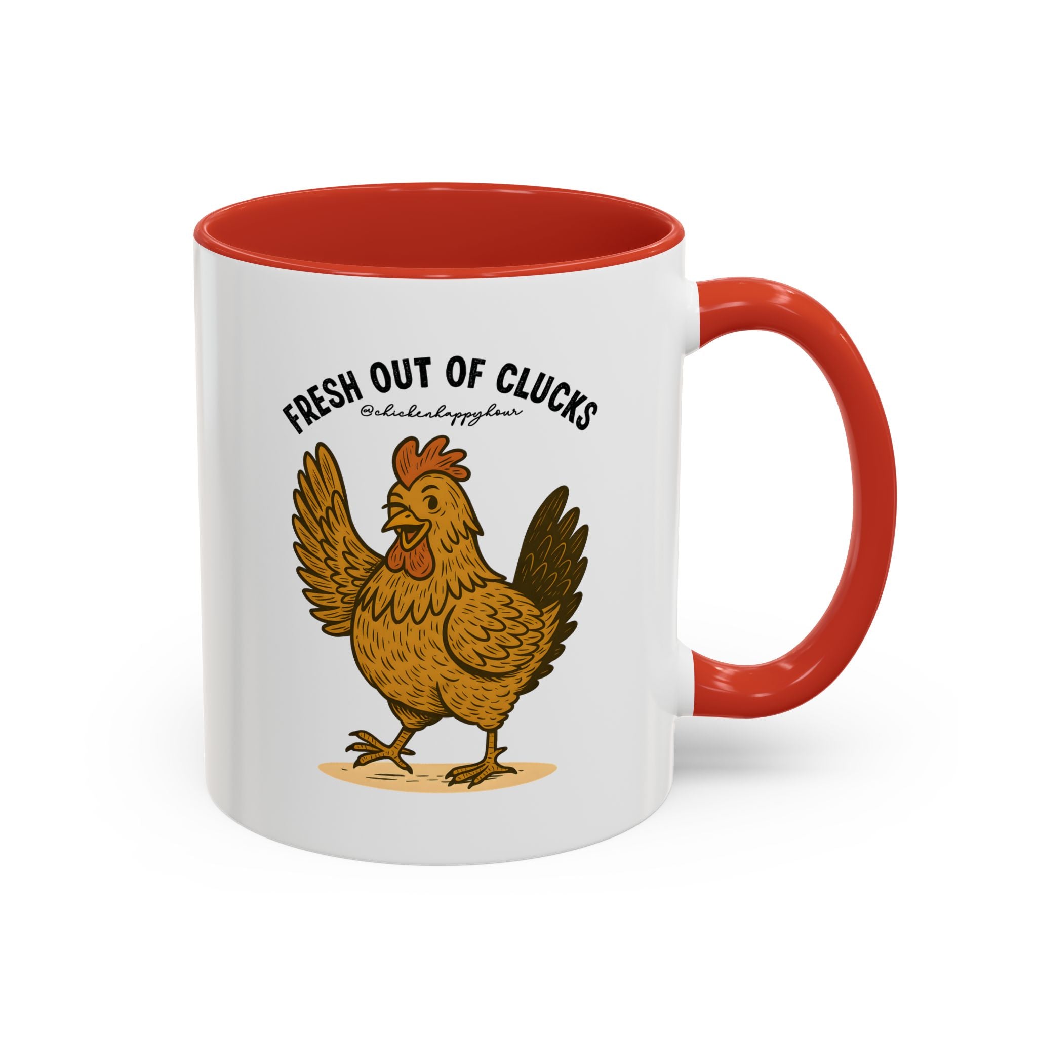 FRESH OUT OF CLUCKS Coffee Mug