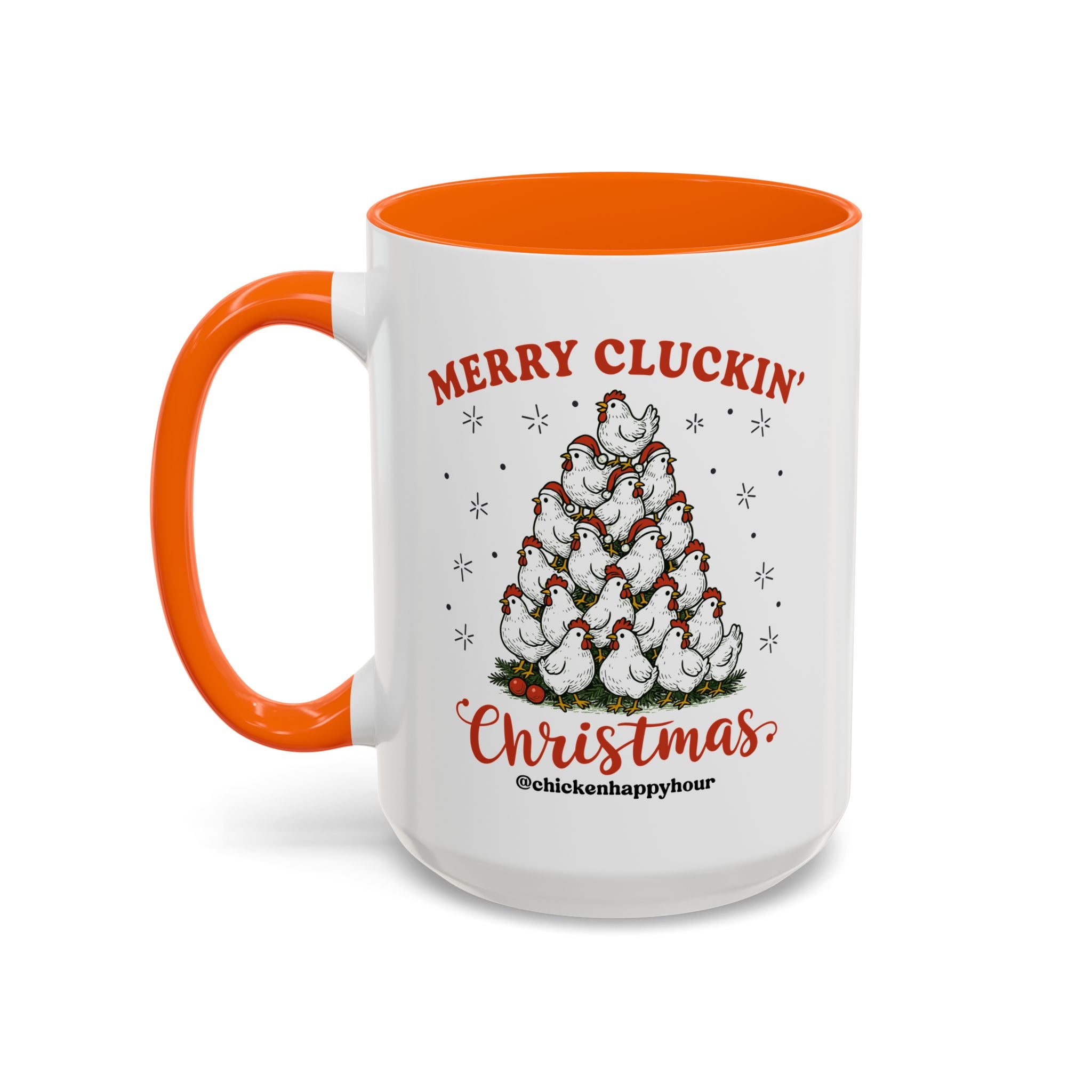 Merry Cluckin' Coffee Mug