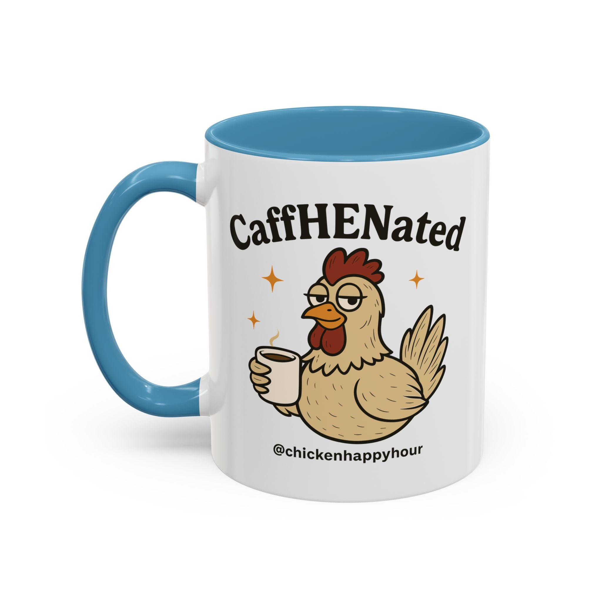 CaffHENated Coffee Mug