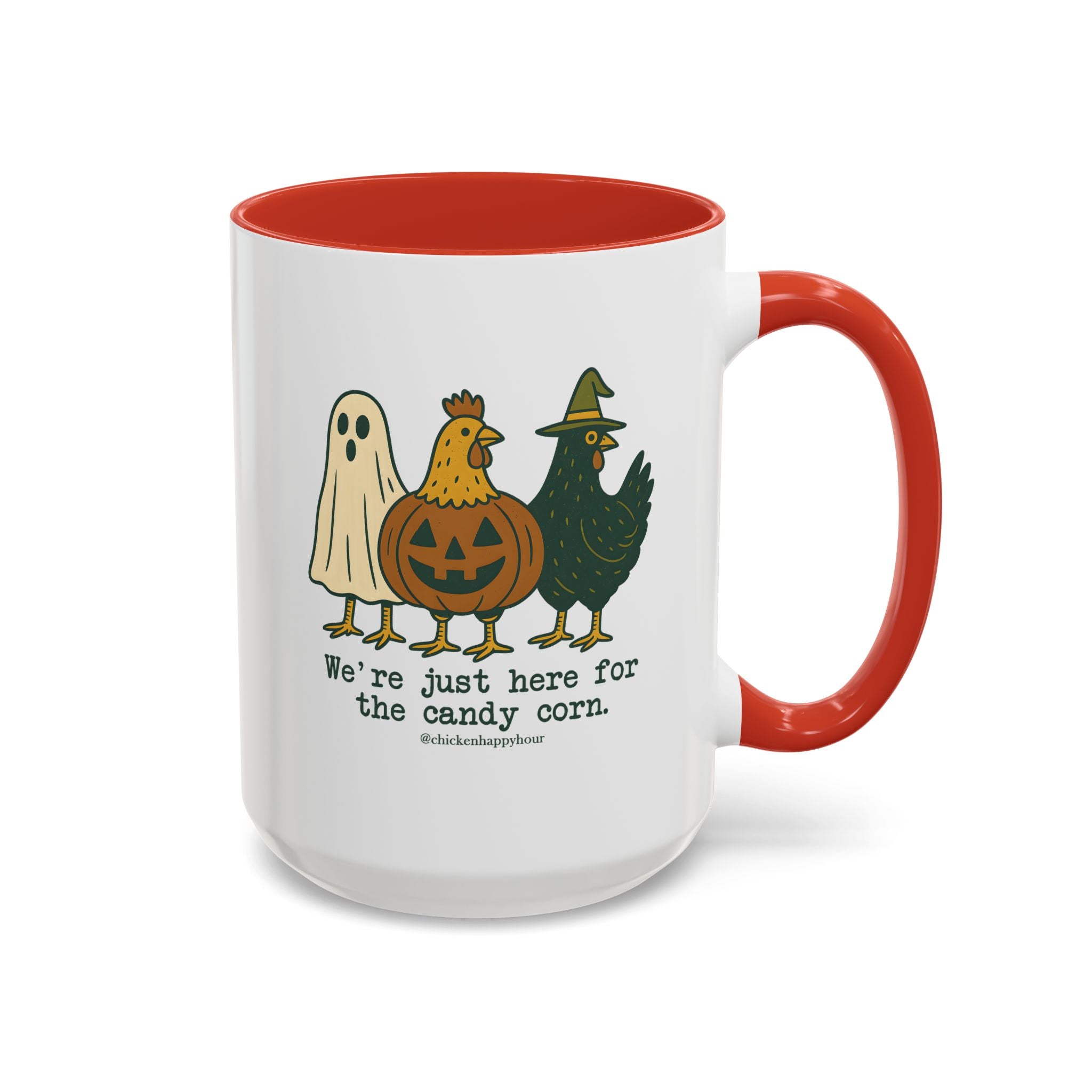 We're Just Here For the Candy Corn Coffee Mug