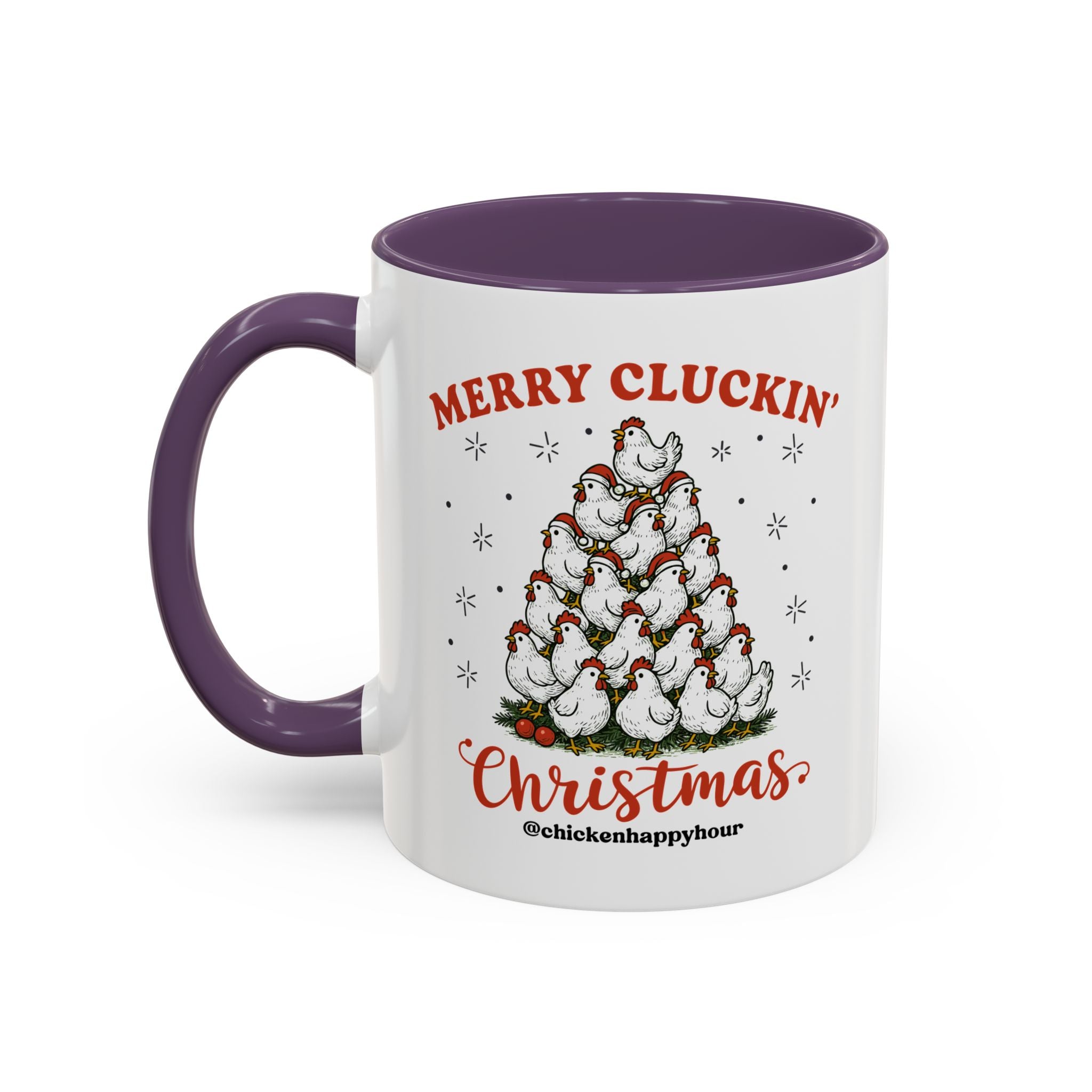 Merry Cluckin' Coffee Mug
