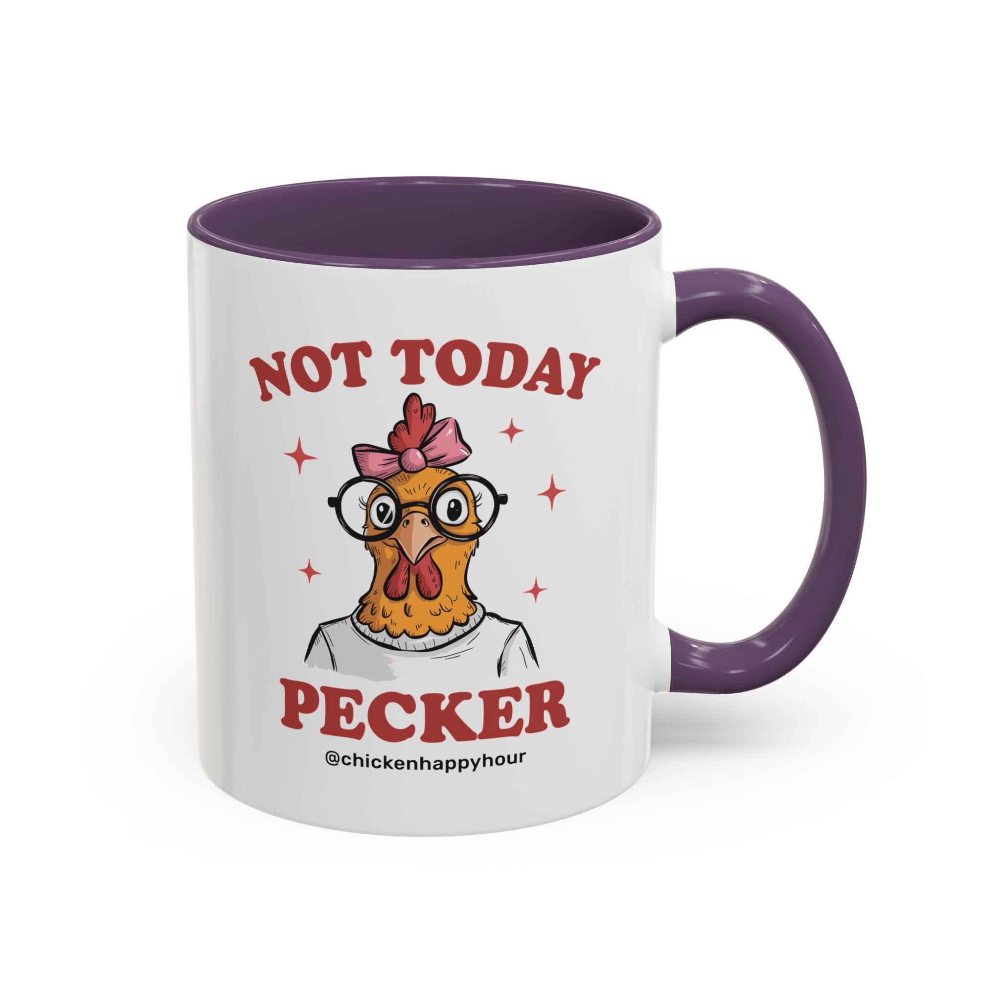 Not Today Pecker Coffee Mug