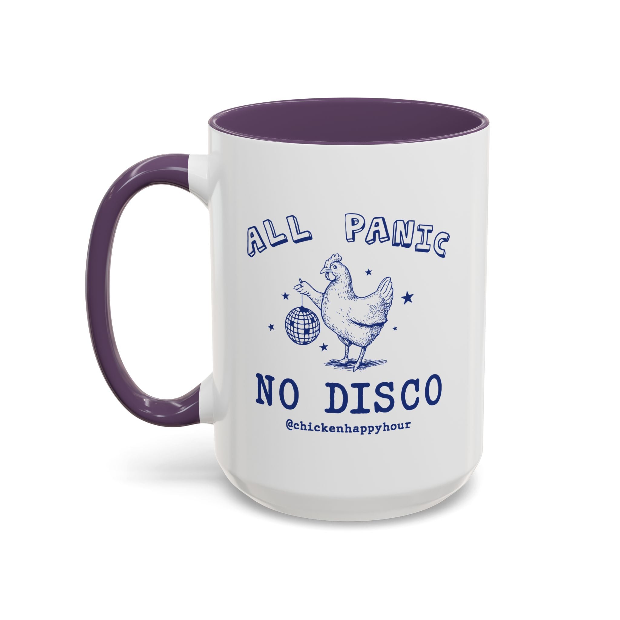 All Panic No Disco Coffee Mug