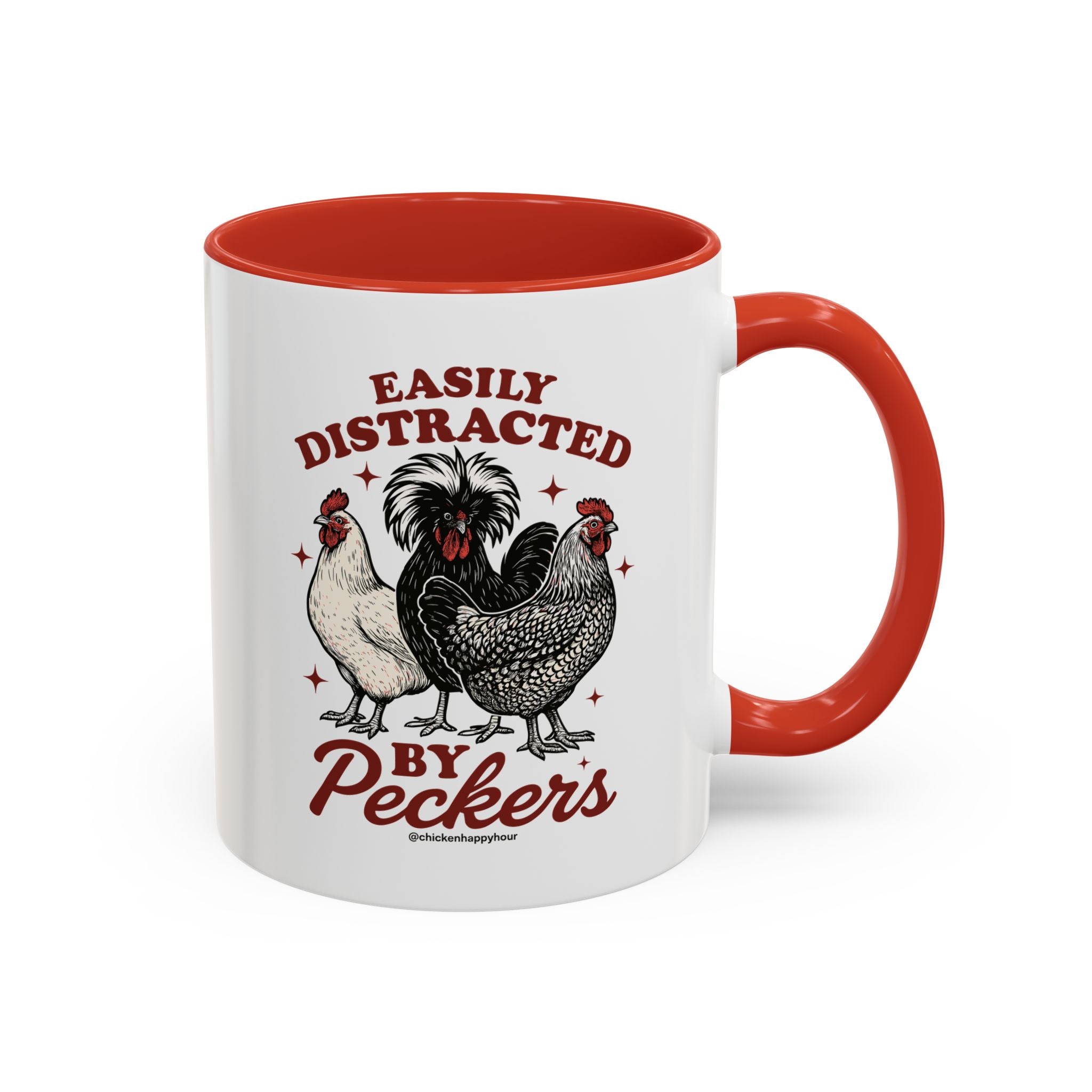 Easily Distracted By Peckers Coffee Mug