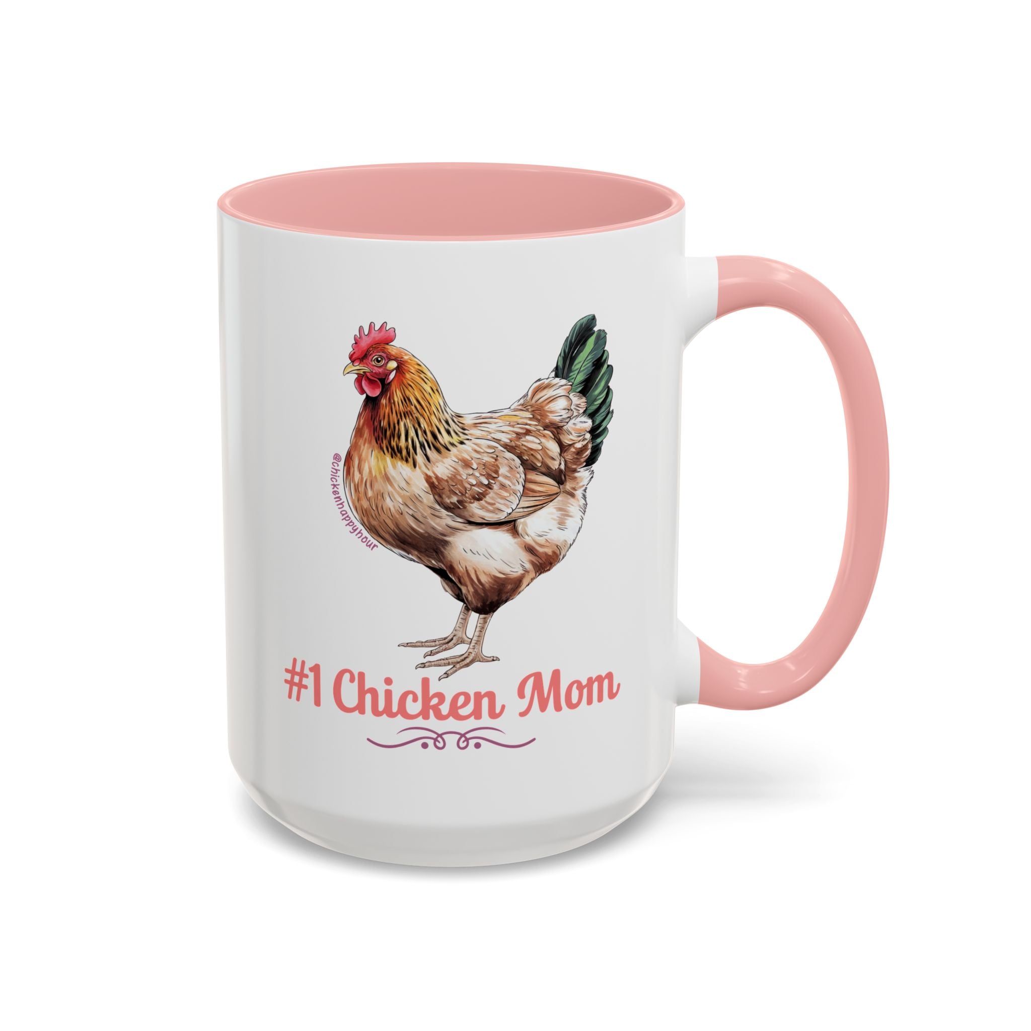 #1 Chicken Mom Coffee Mug