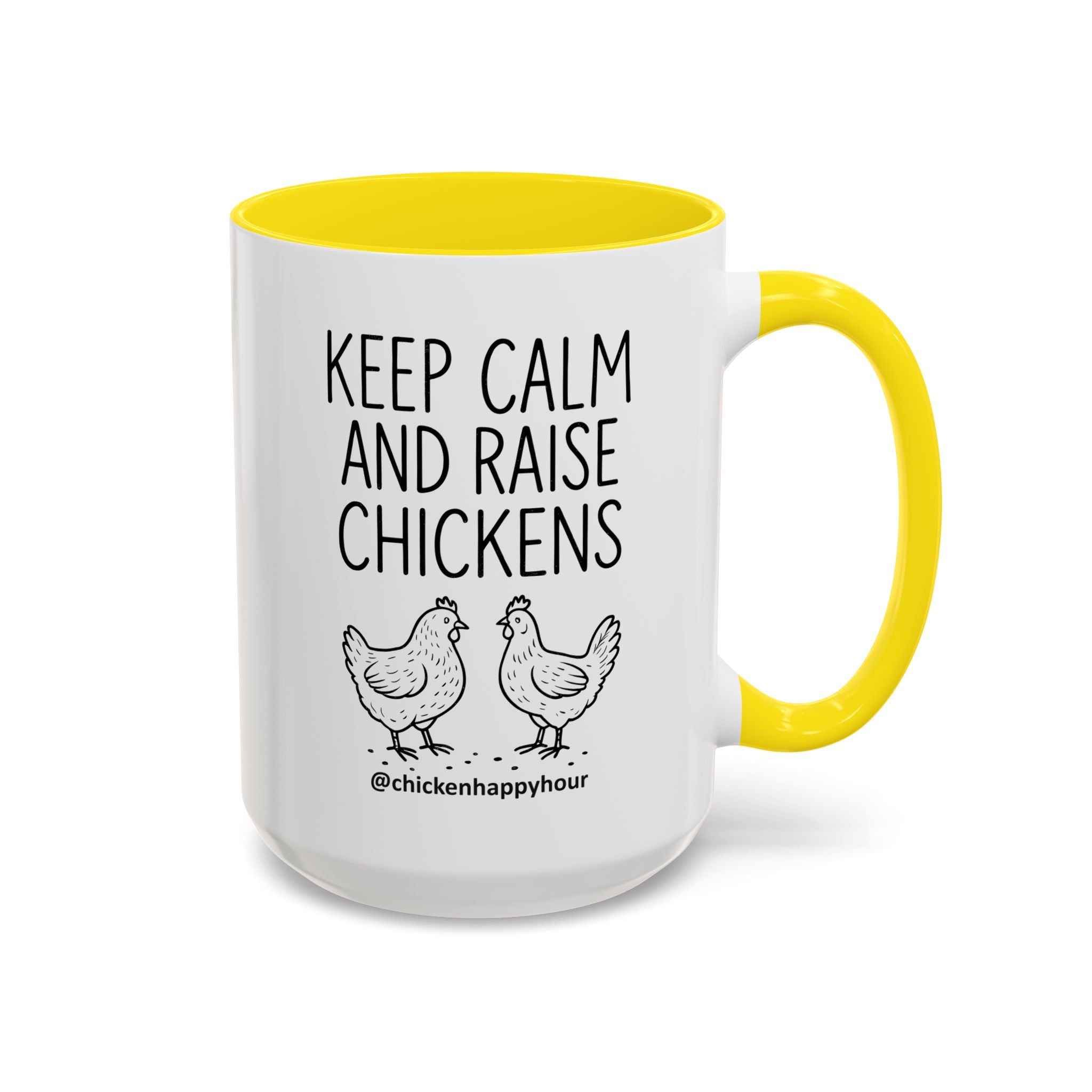 Keep Calm and Raise Chickens Coffee Mug