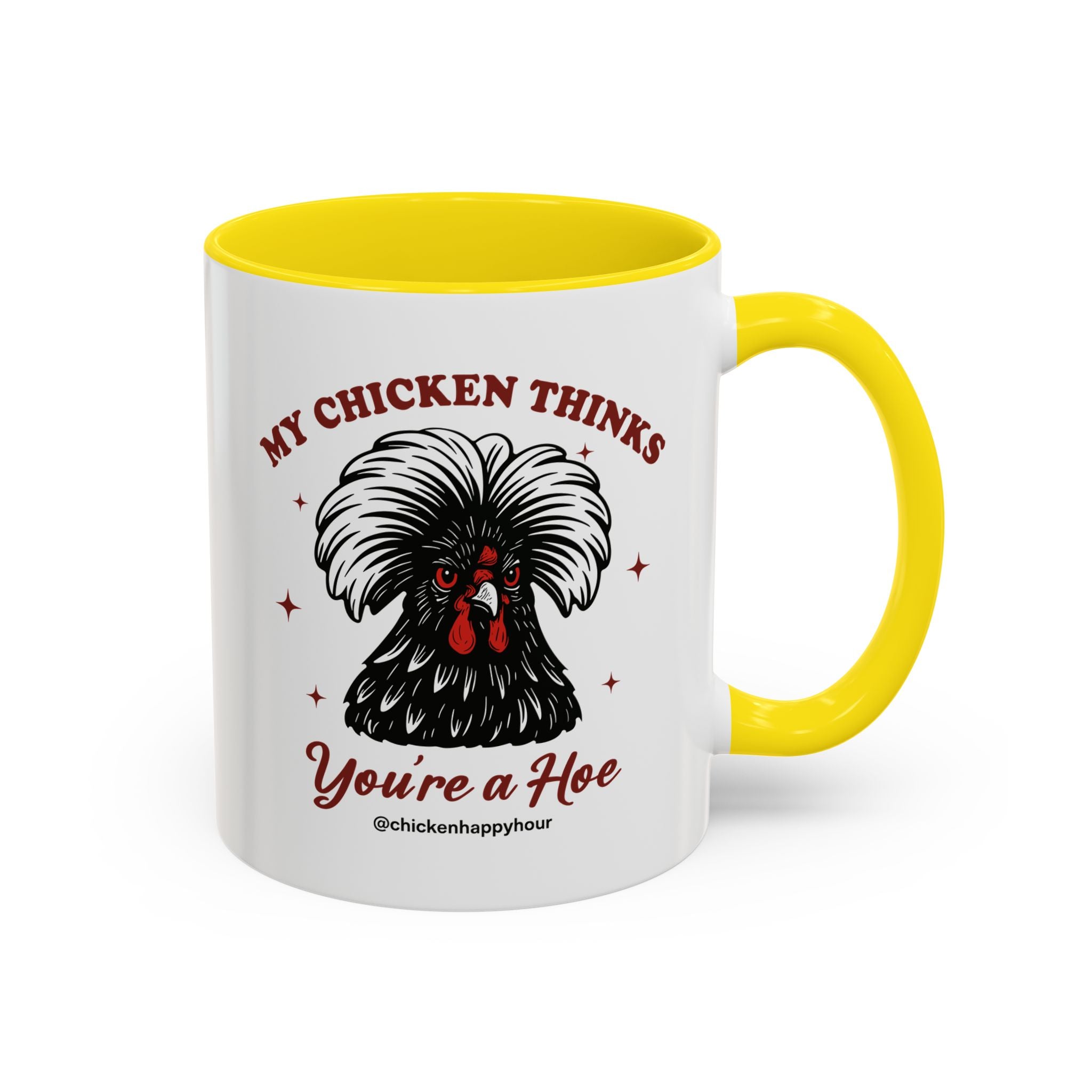 My Chicken Thinks Coffee Mug