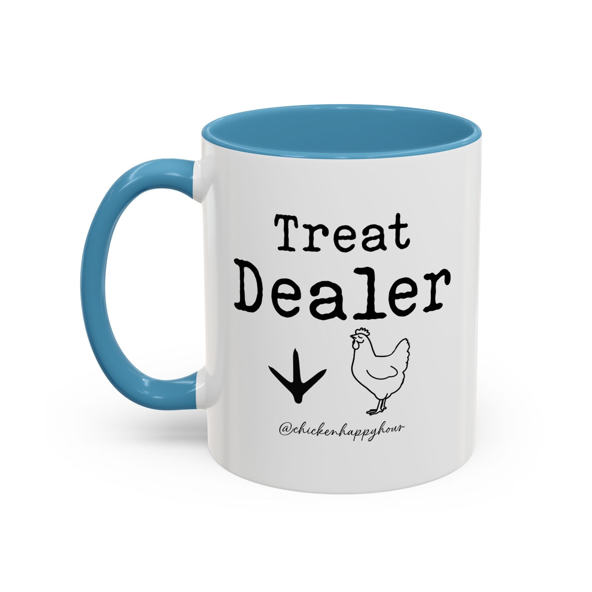 Treat Dealer with Chicken Coffee Mug