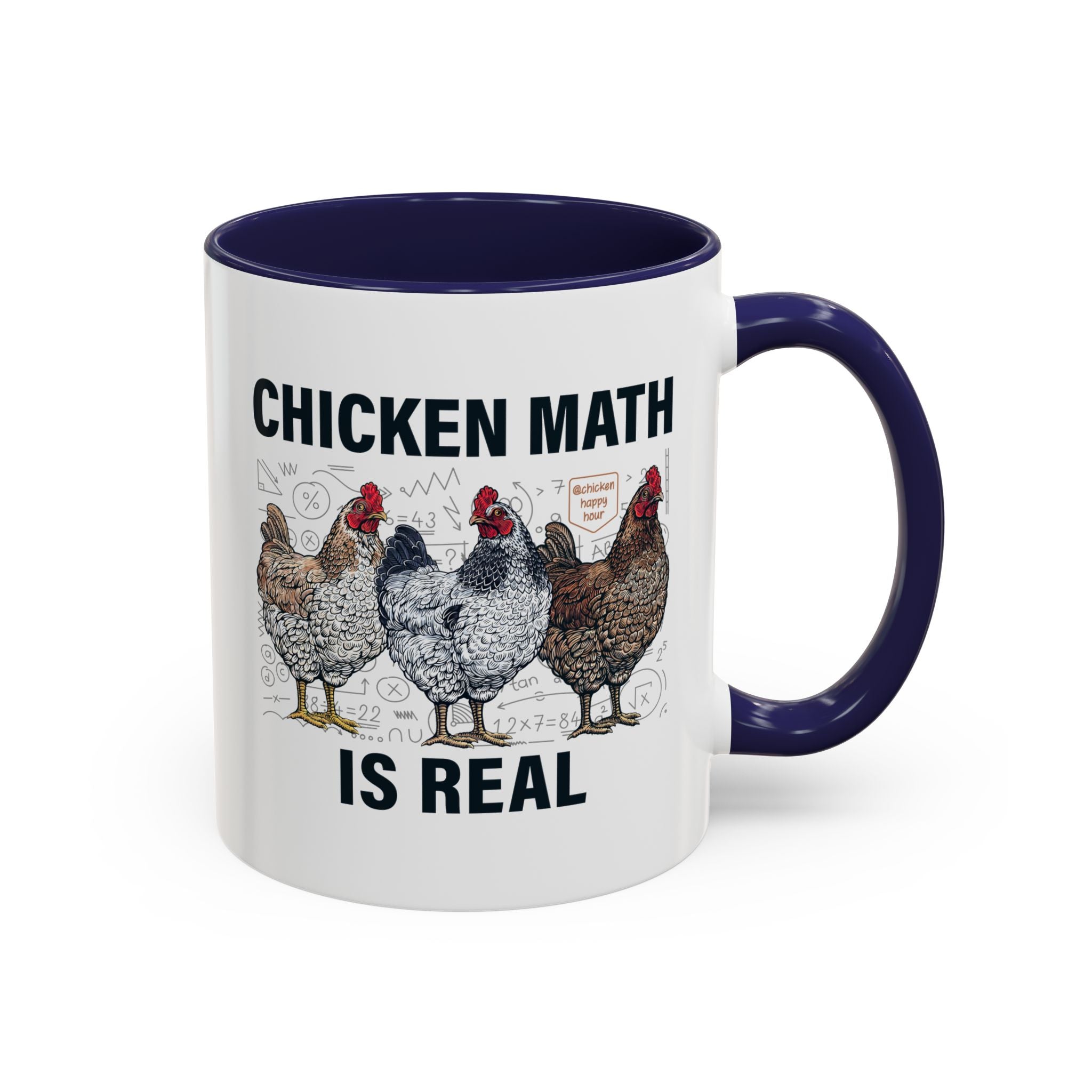 Chicken Math is Real Coffee Mug