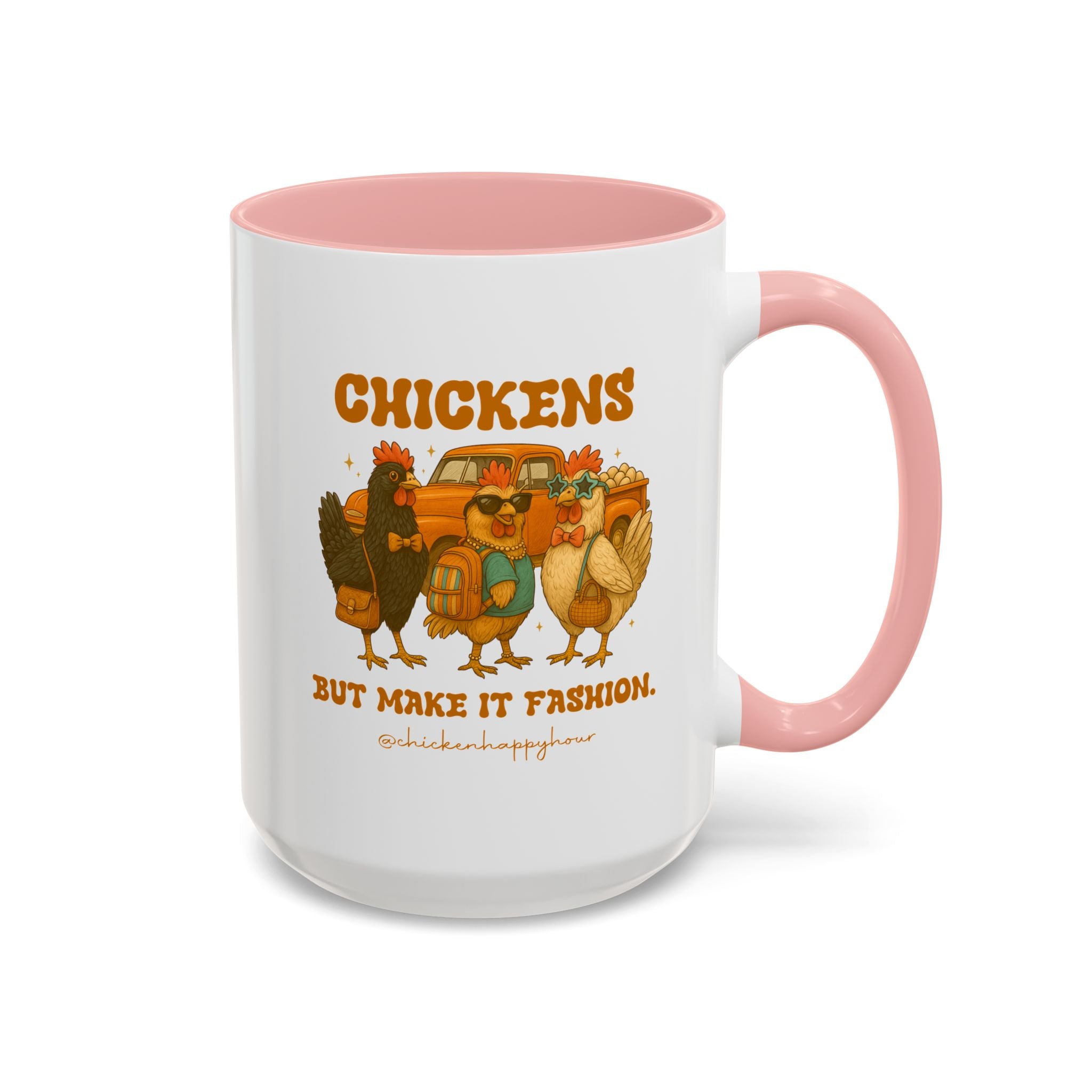 Chickens But Make it Fashion Coffee Mug
