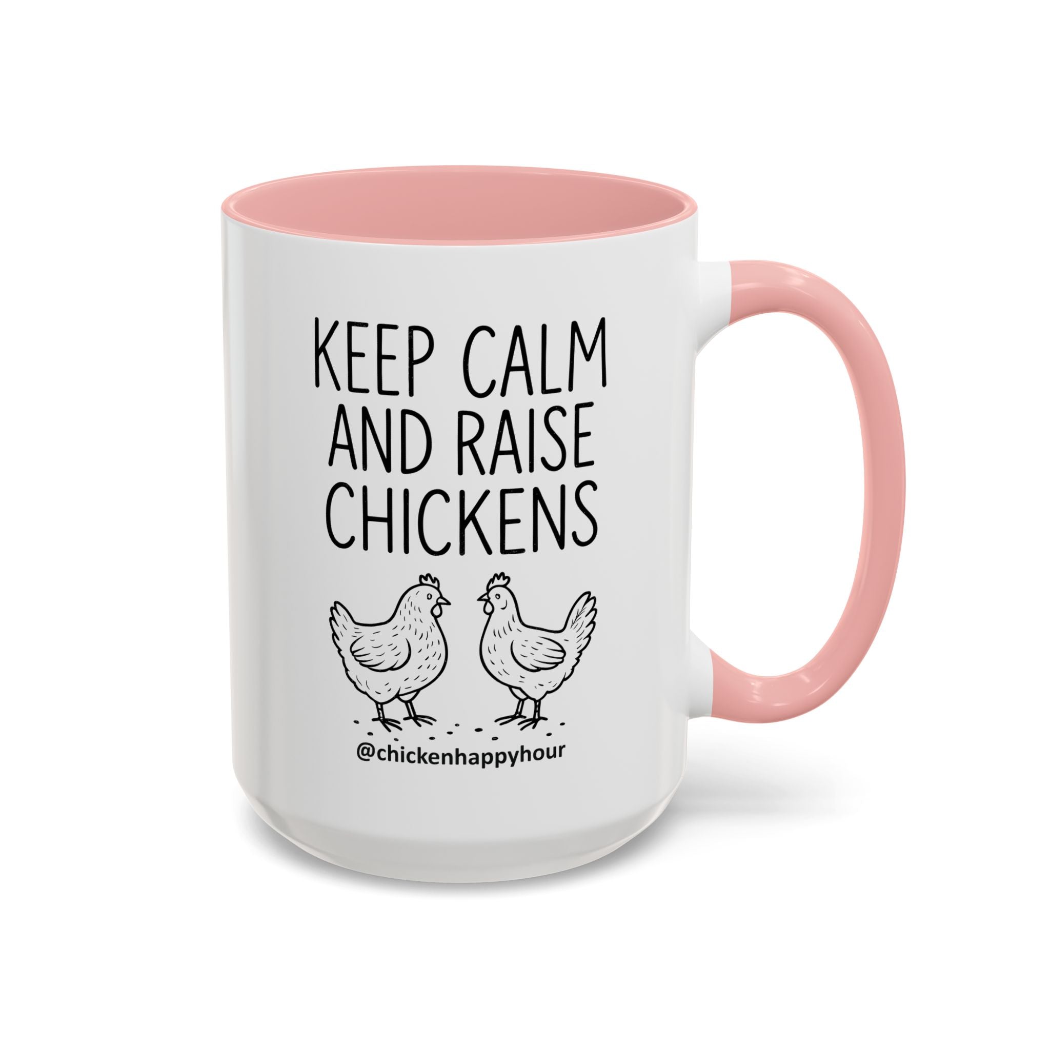Keep Calm and Raise Chickens Coffee Mug