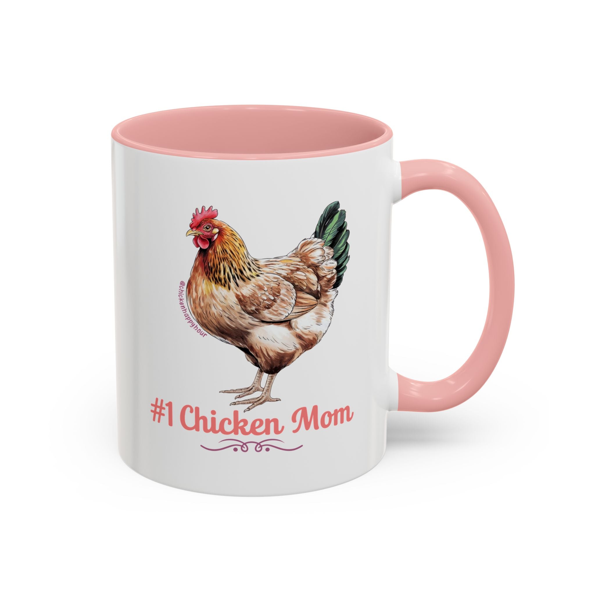 #1 Chicken Mom Coffee Mug