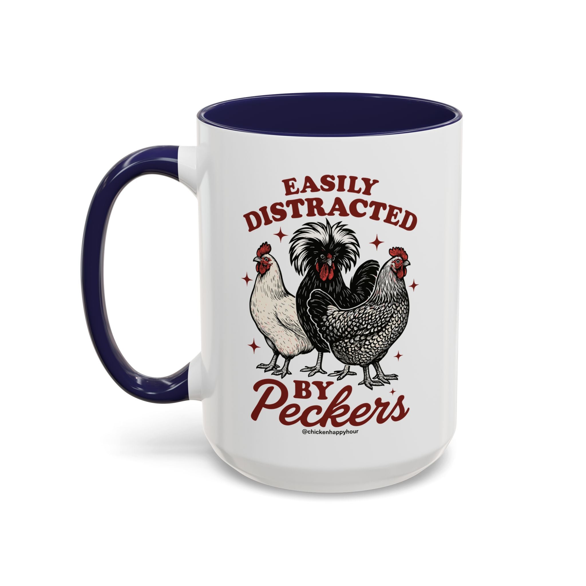 Easily Distracted By Peckers Coffee Mug