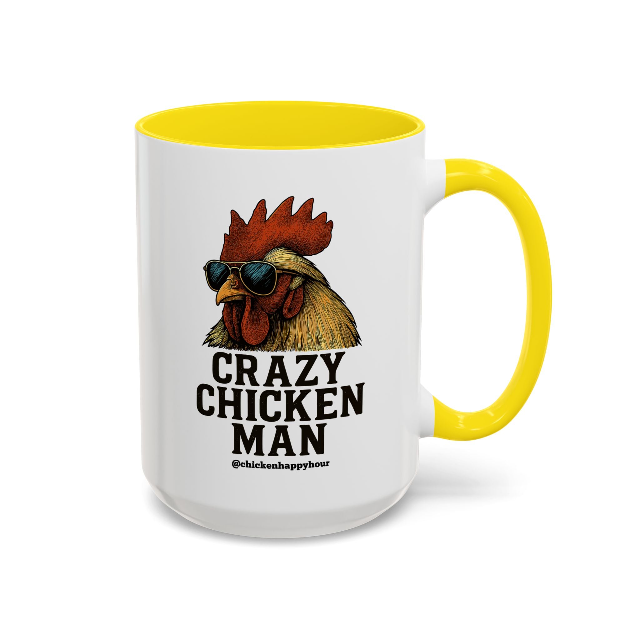 Crazy Chicken Man Coffee Mug