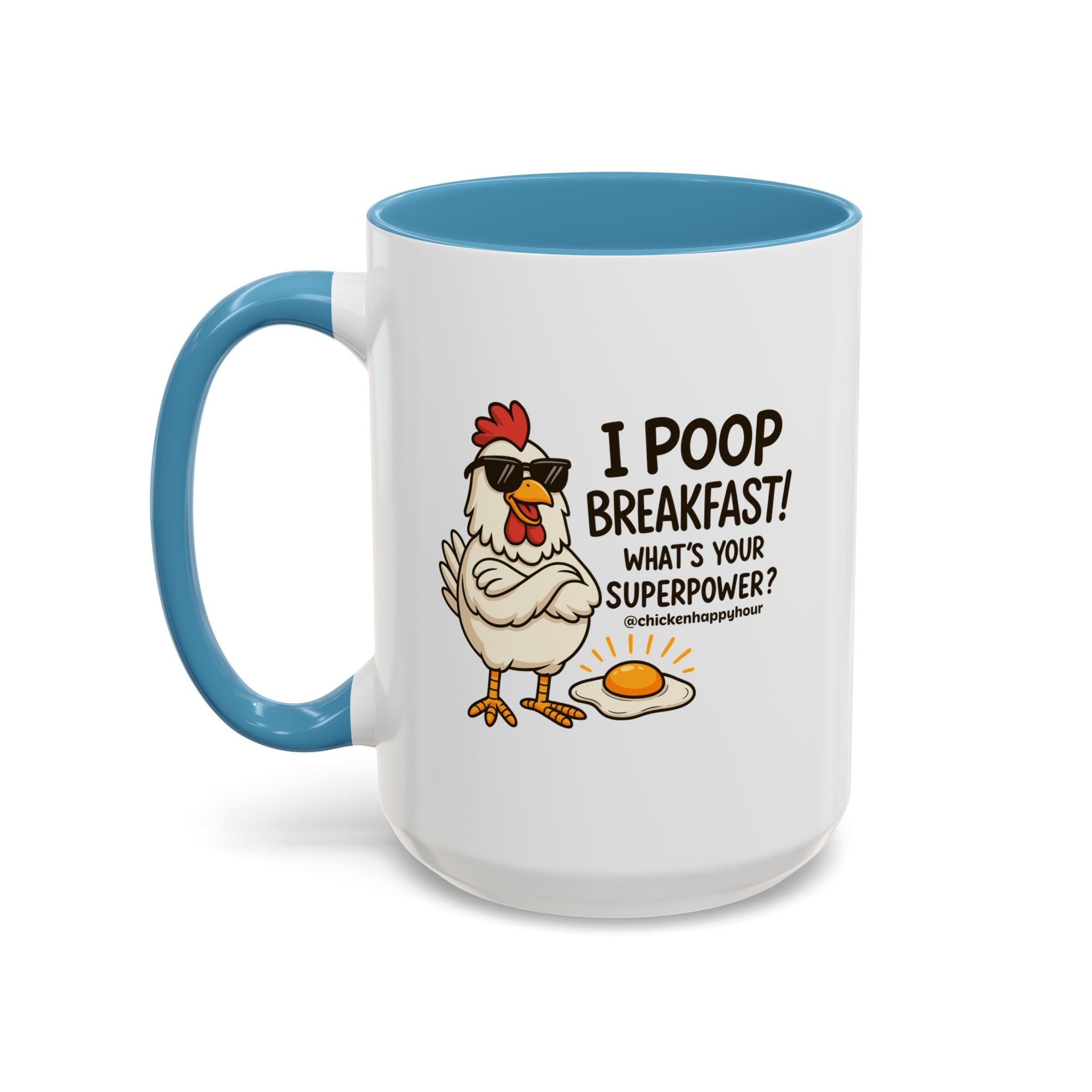 I Poop Breakfast Coffee Mug