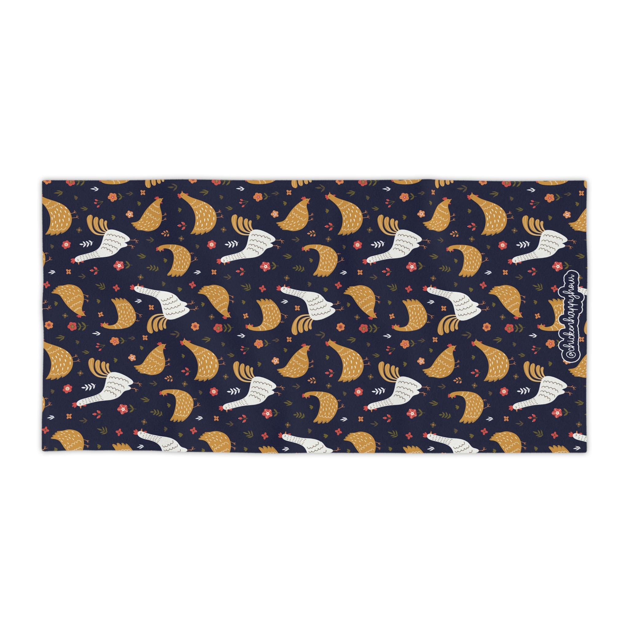 Chicken Seamless Beach Towel