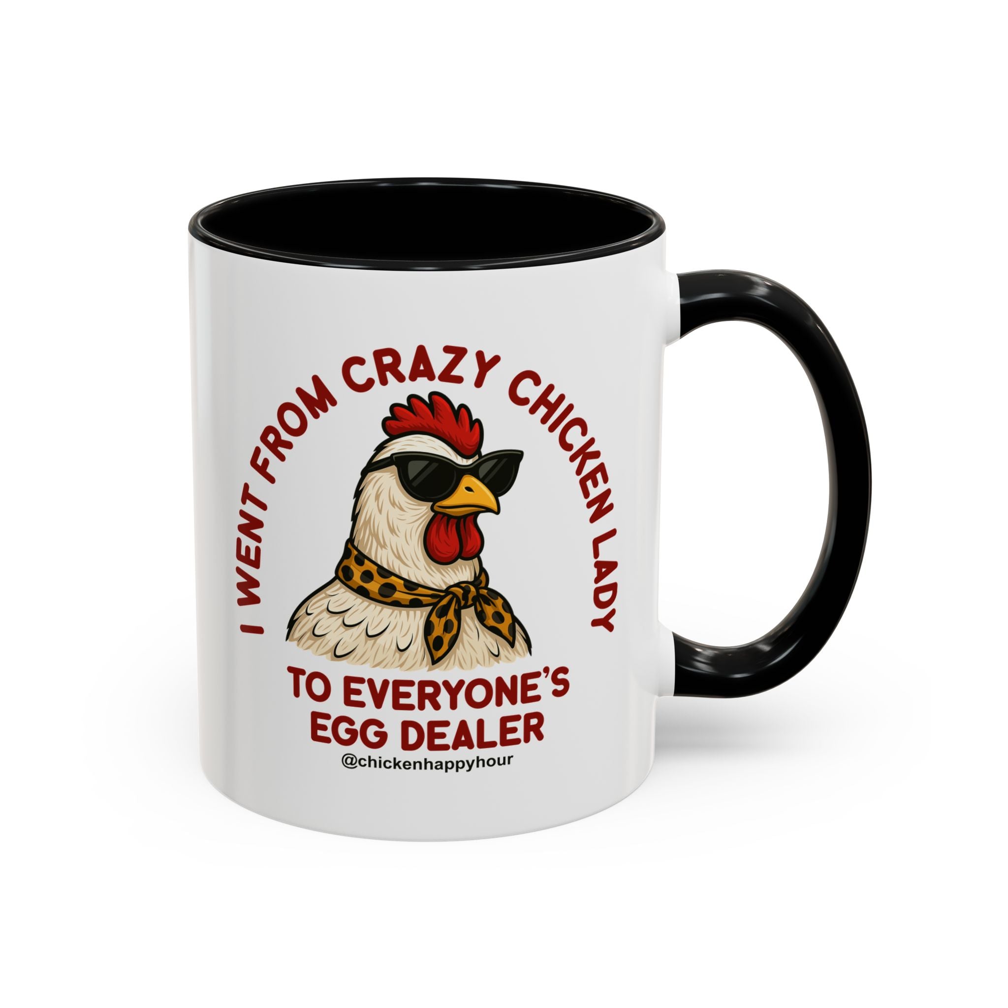 Went From Crazy Chicken Lady Coffee Mug