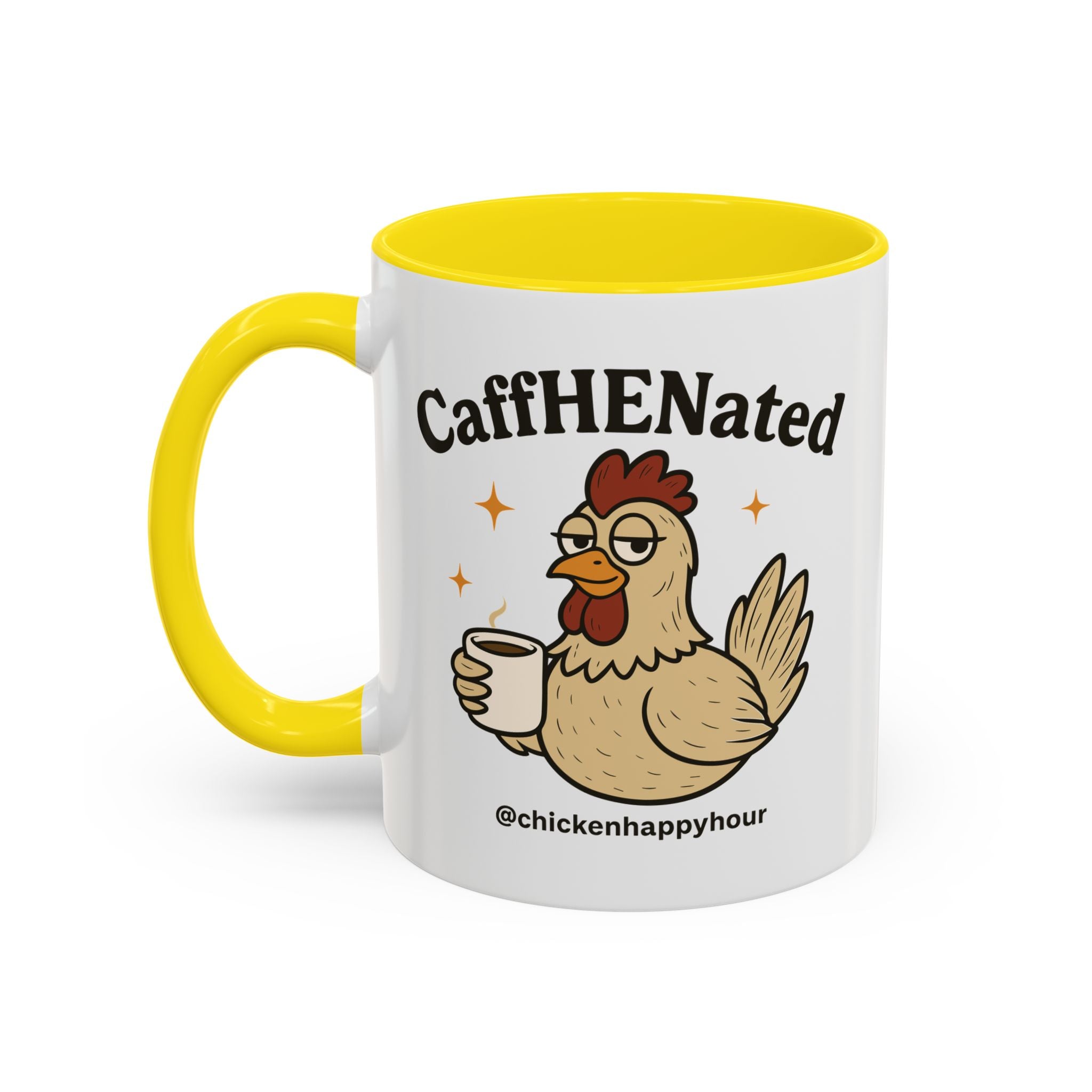 CaffHENated Coffee Mug