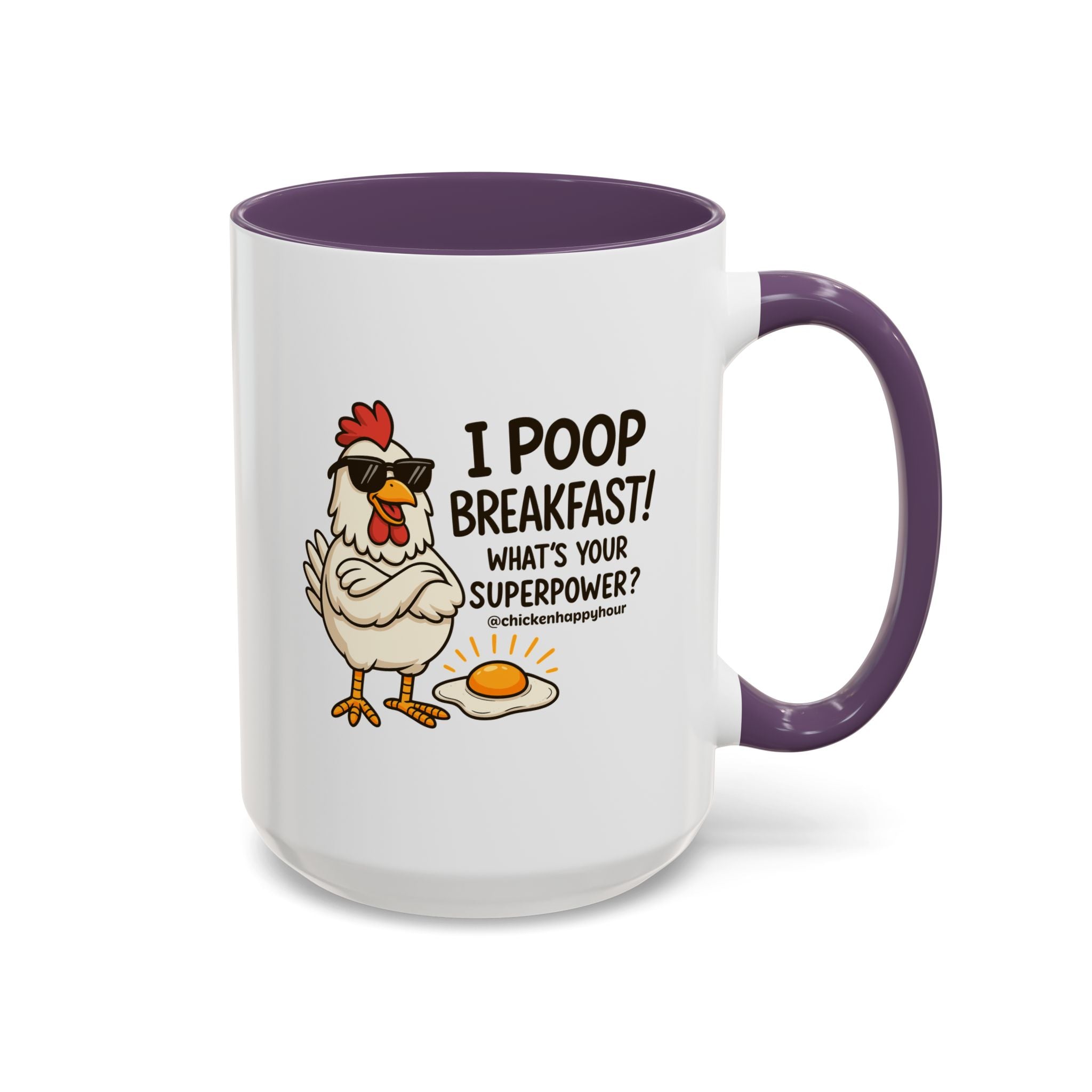 I Poop Breakfast Coffee Mug