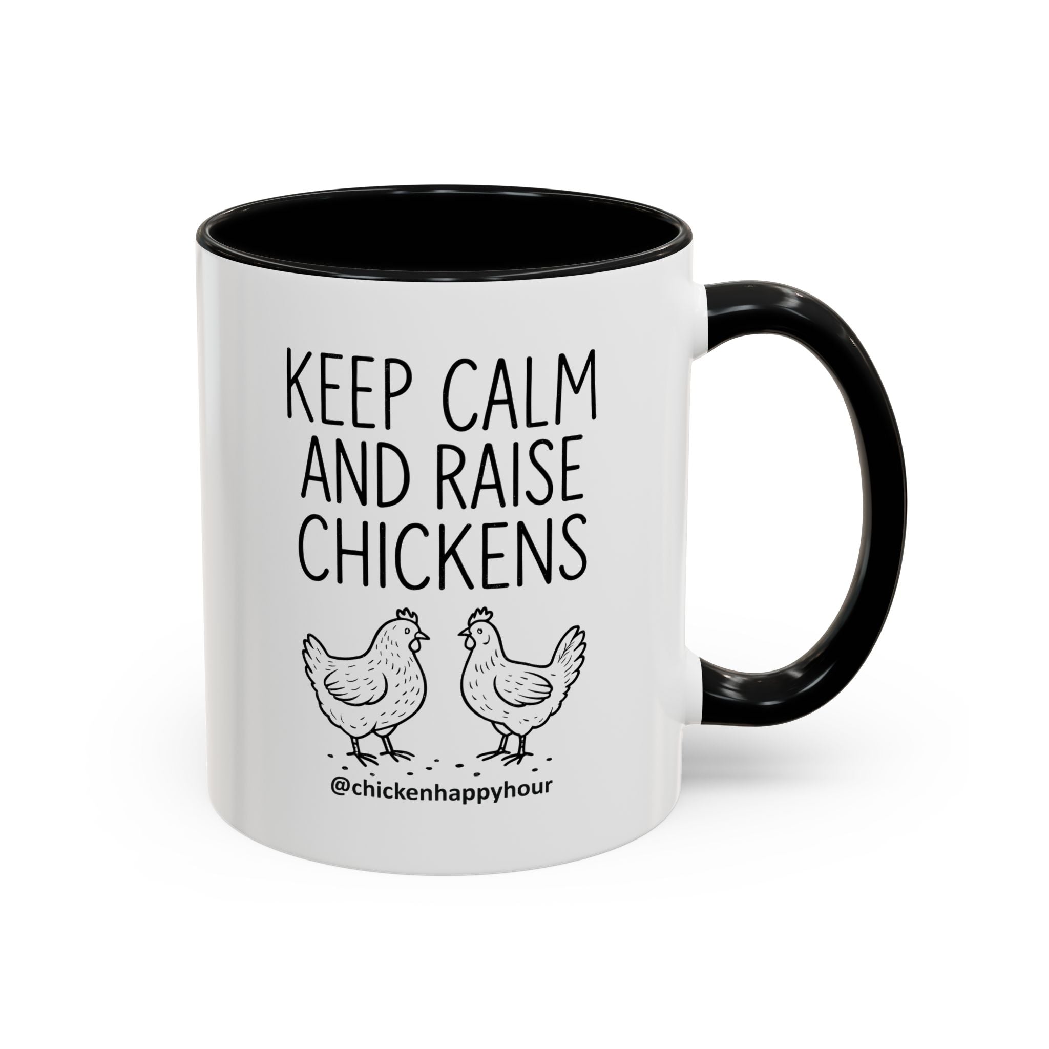 Keep Calm and Raise Chickens Coffee Mug