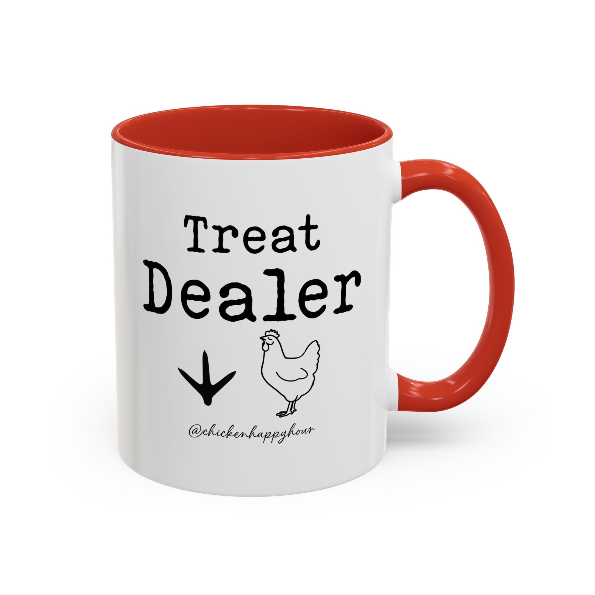 Treat Dealer with Chicken Coffee Mug