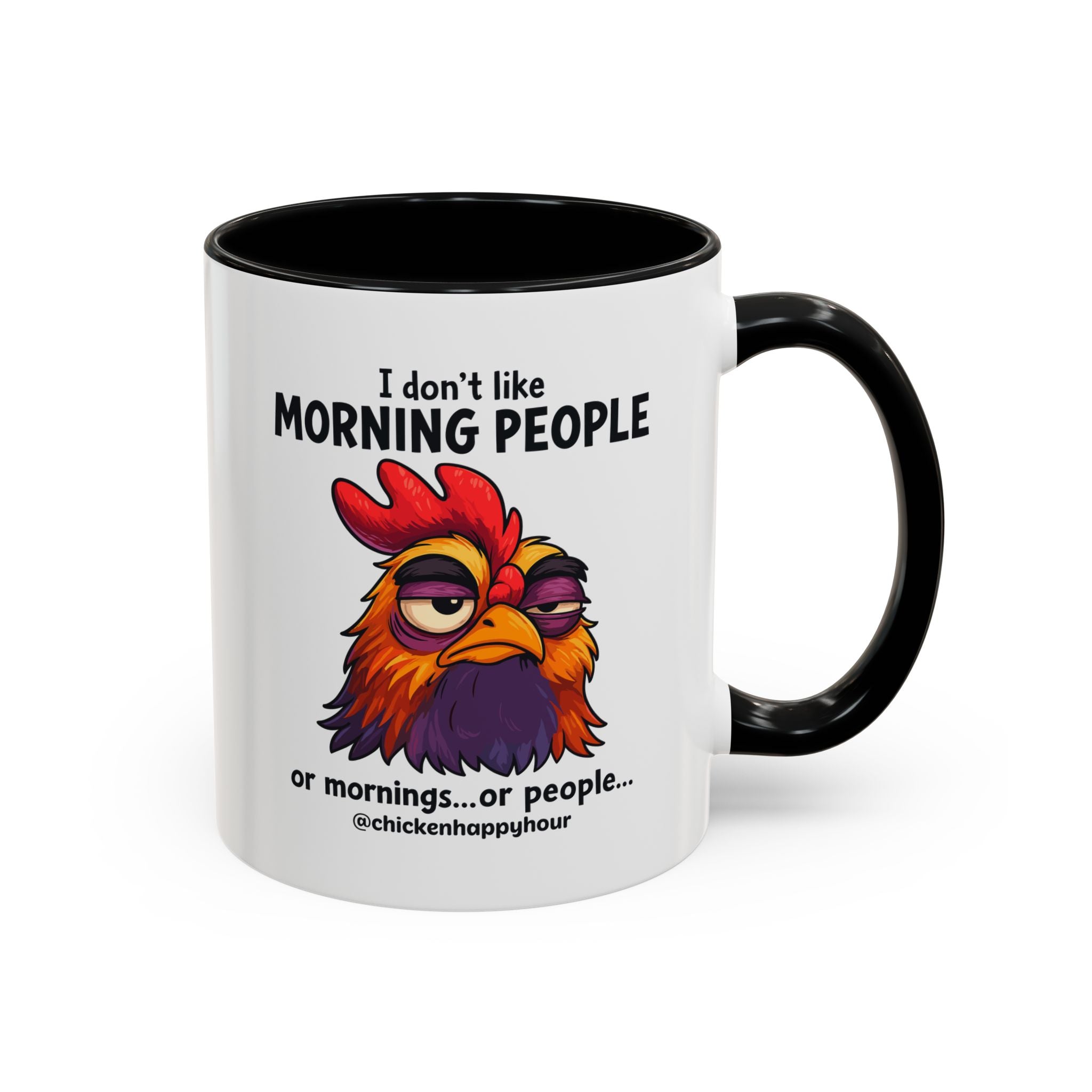I Don't Like Morning People Coffee Mug